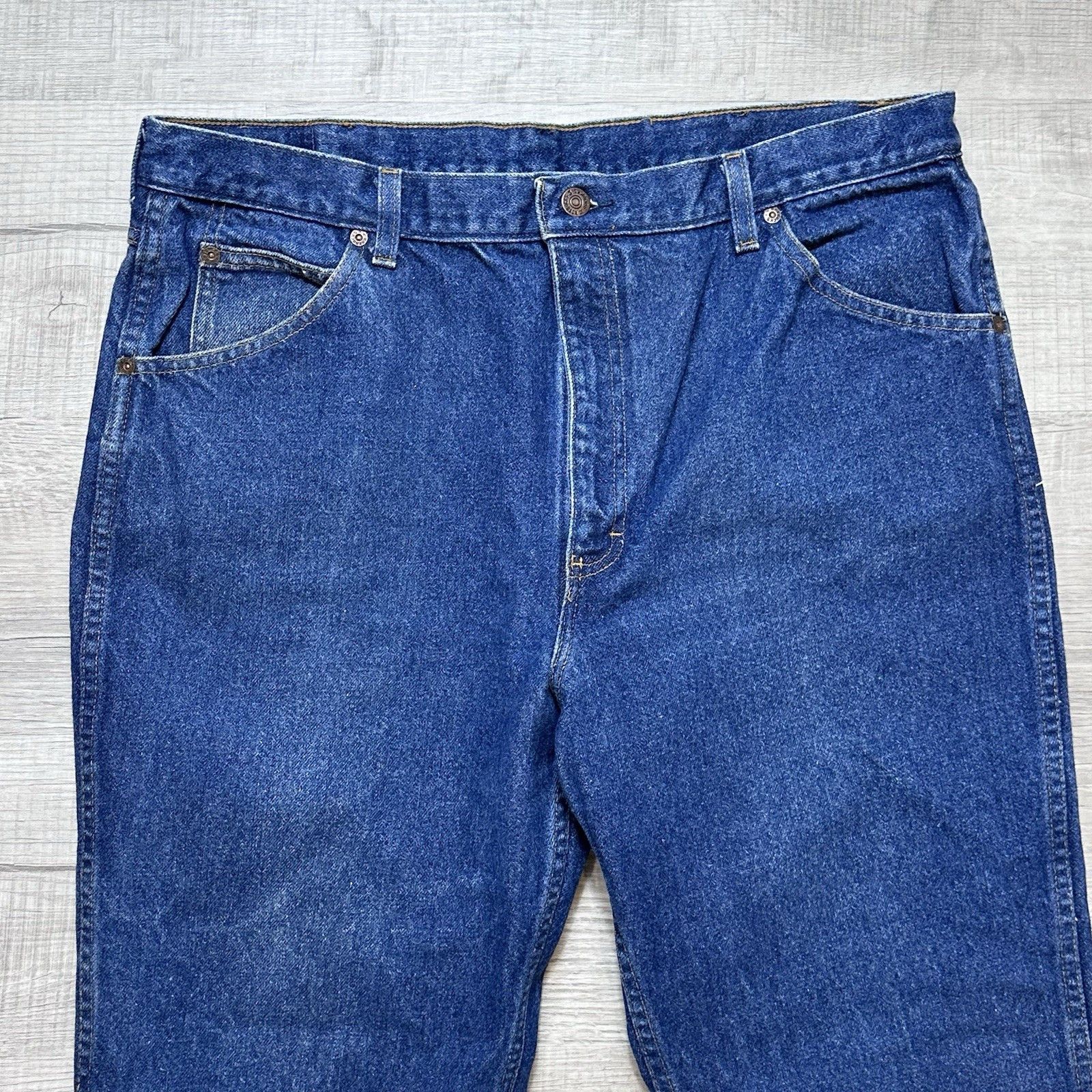 Vintage Vintage Roebuck & Co Denim Jeans Mens 38x30 Regular Straight Size US 38 / EU 54 - 3 Thumbnail