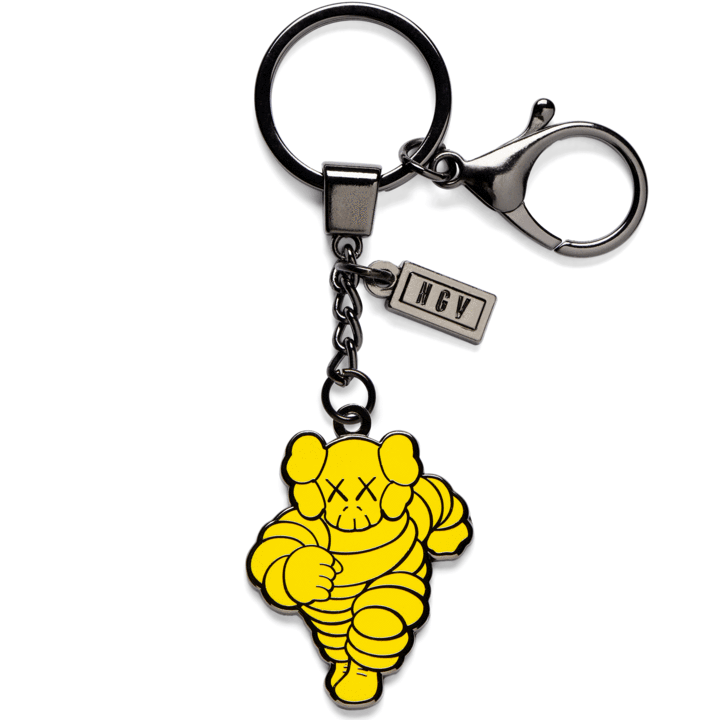Kaws KAWS NGV Yellow Chum Keychain Keyring - Brand New Size ONE SIZE - 1 Thumbnail