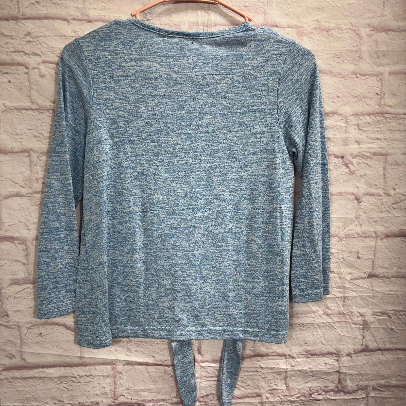 Other Neatie Kiddle Blue Top with Cutout Details Size 14 Size XL / US 12-14 / IT 48-50 - 4 Thumbnail
