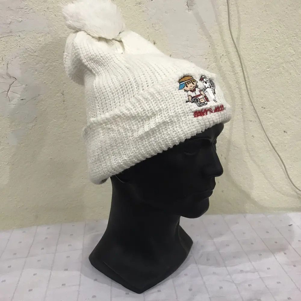 Cartoon Network × Japanese Brand × Vintage Roxy & Rocky Plain Knit Beanie Hat Size ONE SIZE - 3 Thumbnail