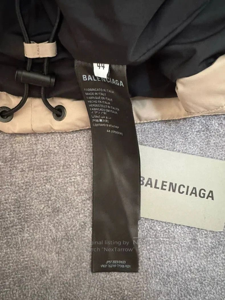 Balenciaga Balenciaga Coke Print Hooded Down Vest. Size US S / EU 44-46 / 1 - 4 Thumbnail