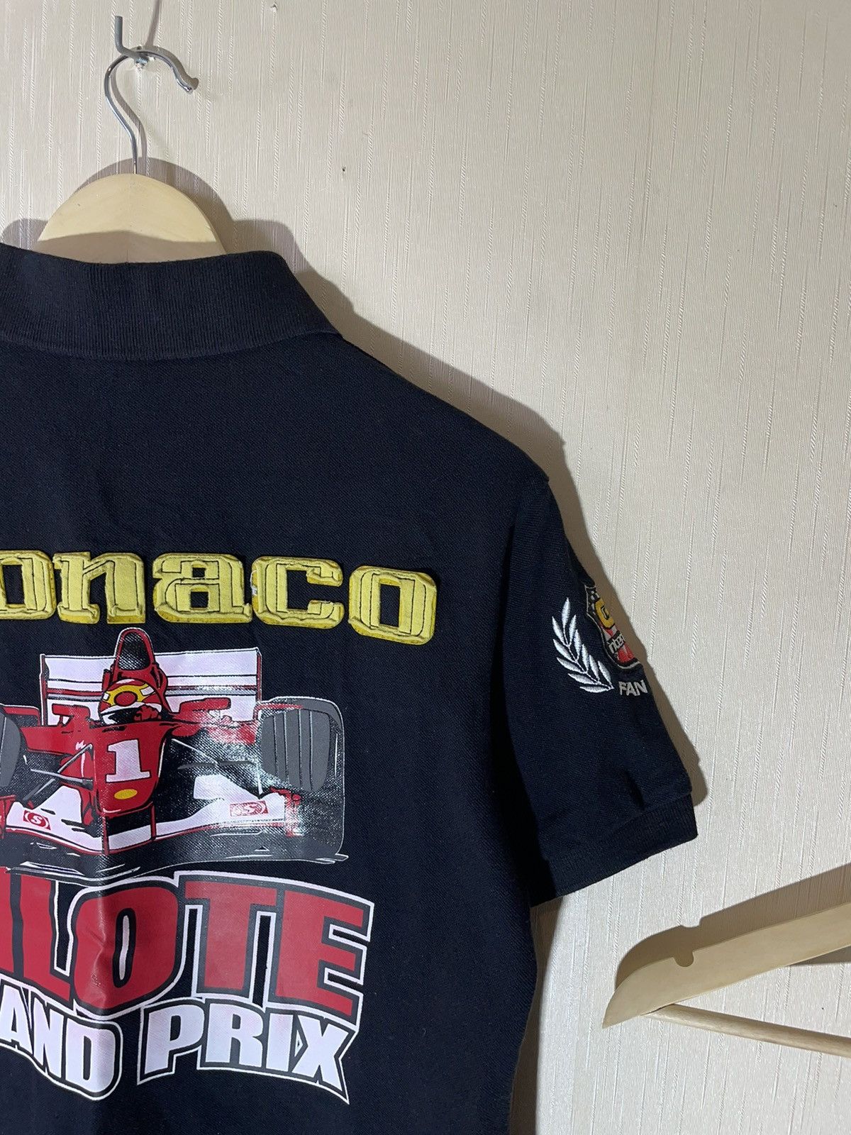 Vintage Monaco Grand Prix vintage racing polo shirt Size US M / EU 48-50 / 2 - 10 Thumbnail
