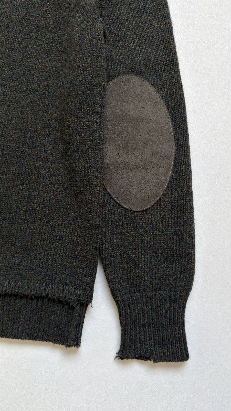 Maison Margiela A/W 21 Distressed Hems Wool Sweater Size US M / EU 48-50 / 2 - 19 Thumbnail