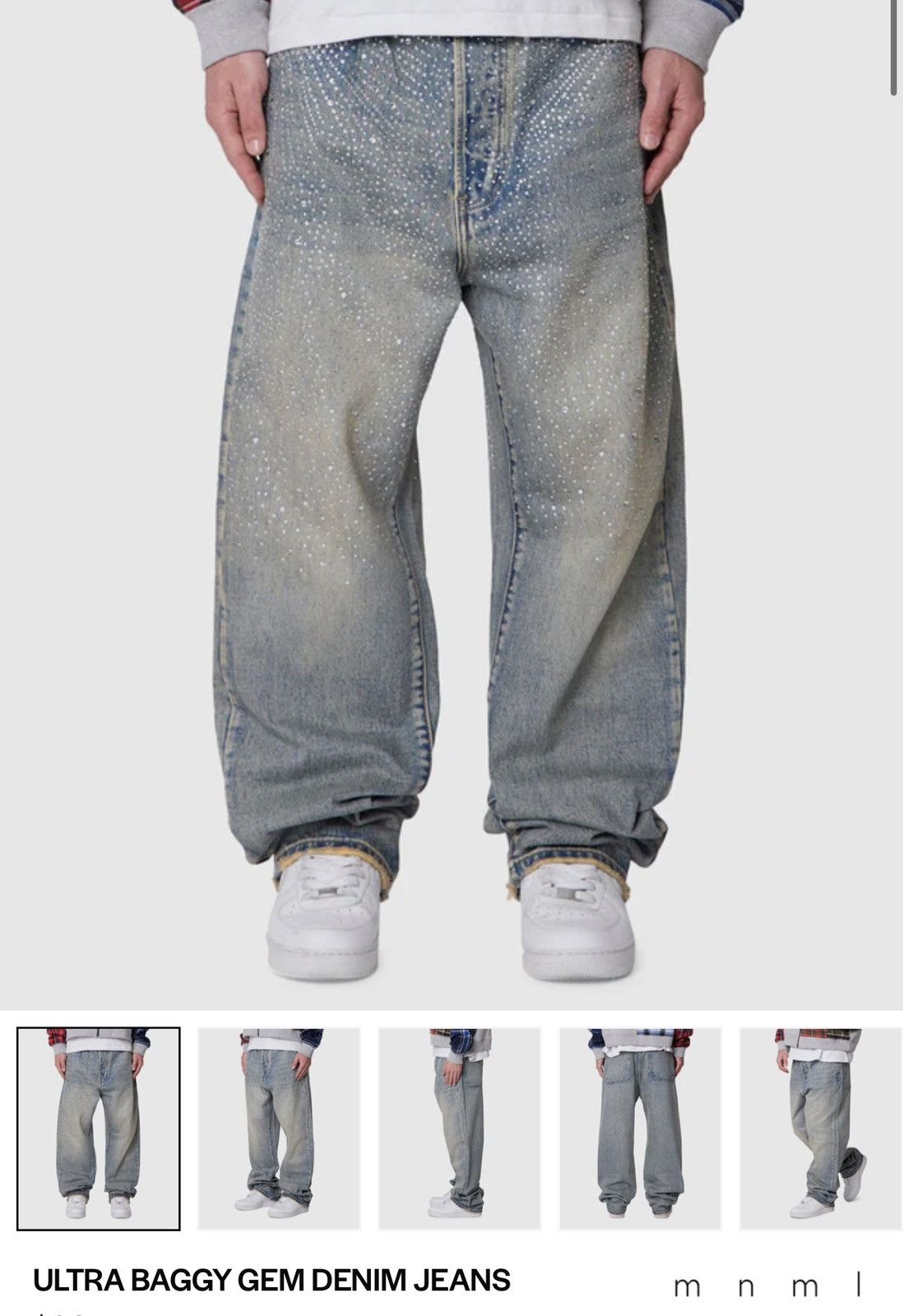 Other Culture Kings Baggy Jeans Size US 32 / EU 48 - 2 Thumbnail