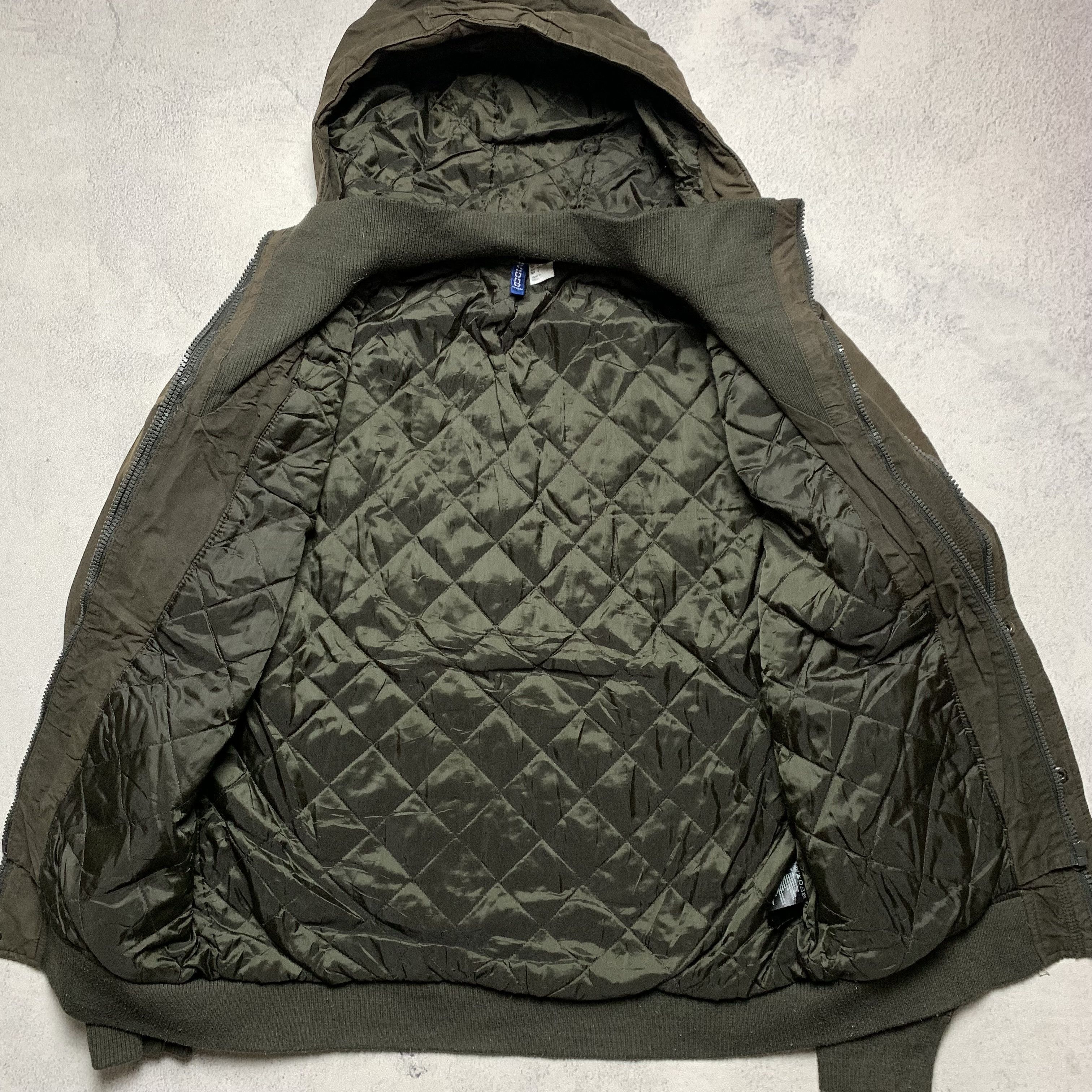 H&M H&M Bomber Hooded Jacket Size US L / EU 52-54 / 3 - 6 Thumbnail