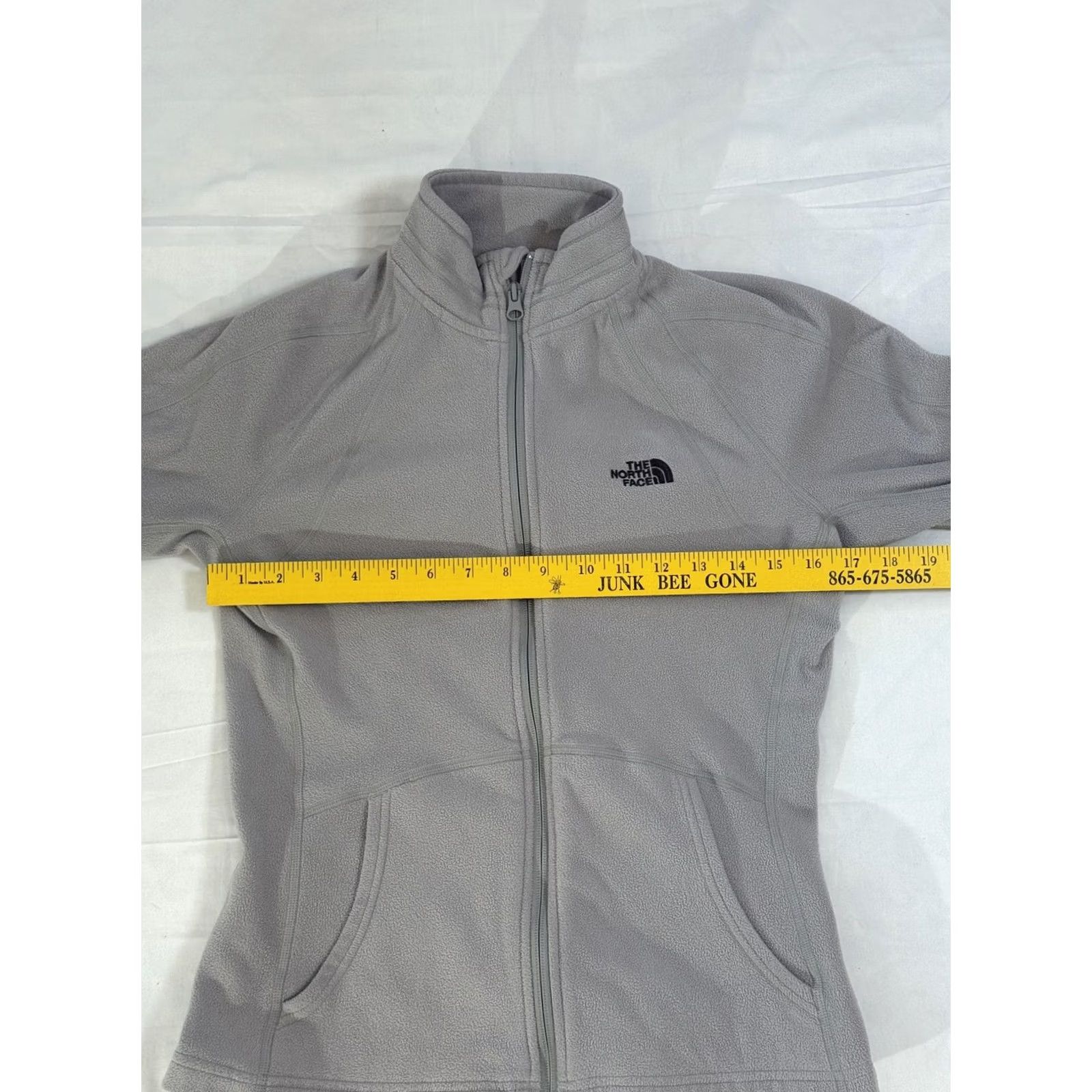 The North Face North Face Jacket Womens Small Gray Full Zip Fleece Lightweight Outdoors Hiking Size S / US 4 / IT 40 - 4 Thumbnail