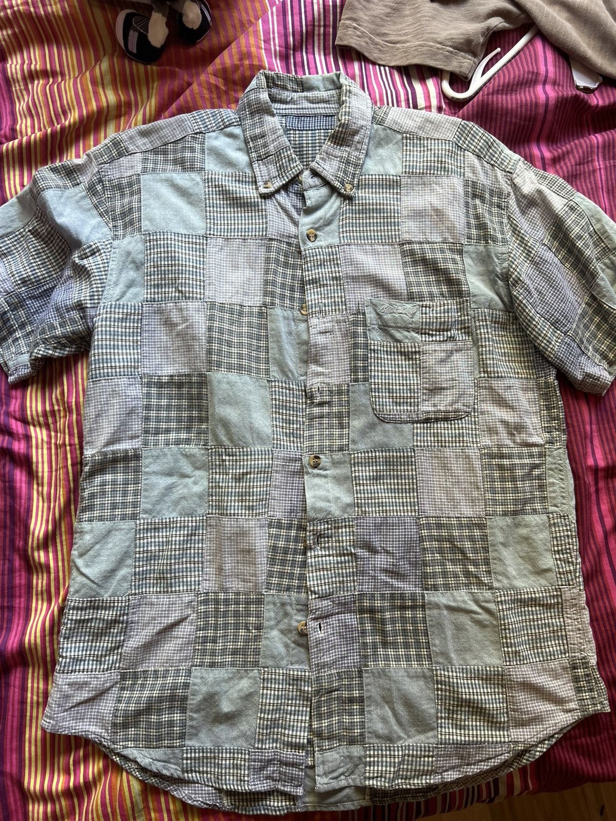 Other Vintage Japanese Custom Bear Surfboards Patched button up Size US M / EU 48-50 / 2 - 1 Thumbnail