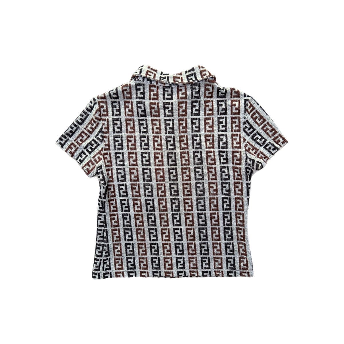 Fendi Vintage Fendi Polo Shirt Size S / US 4 / IT 40 - 7 Thumbnail