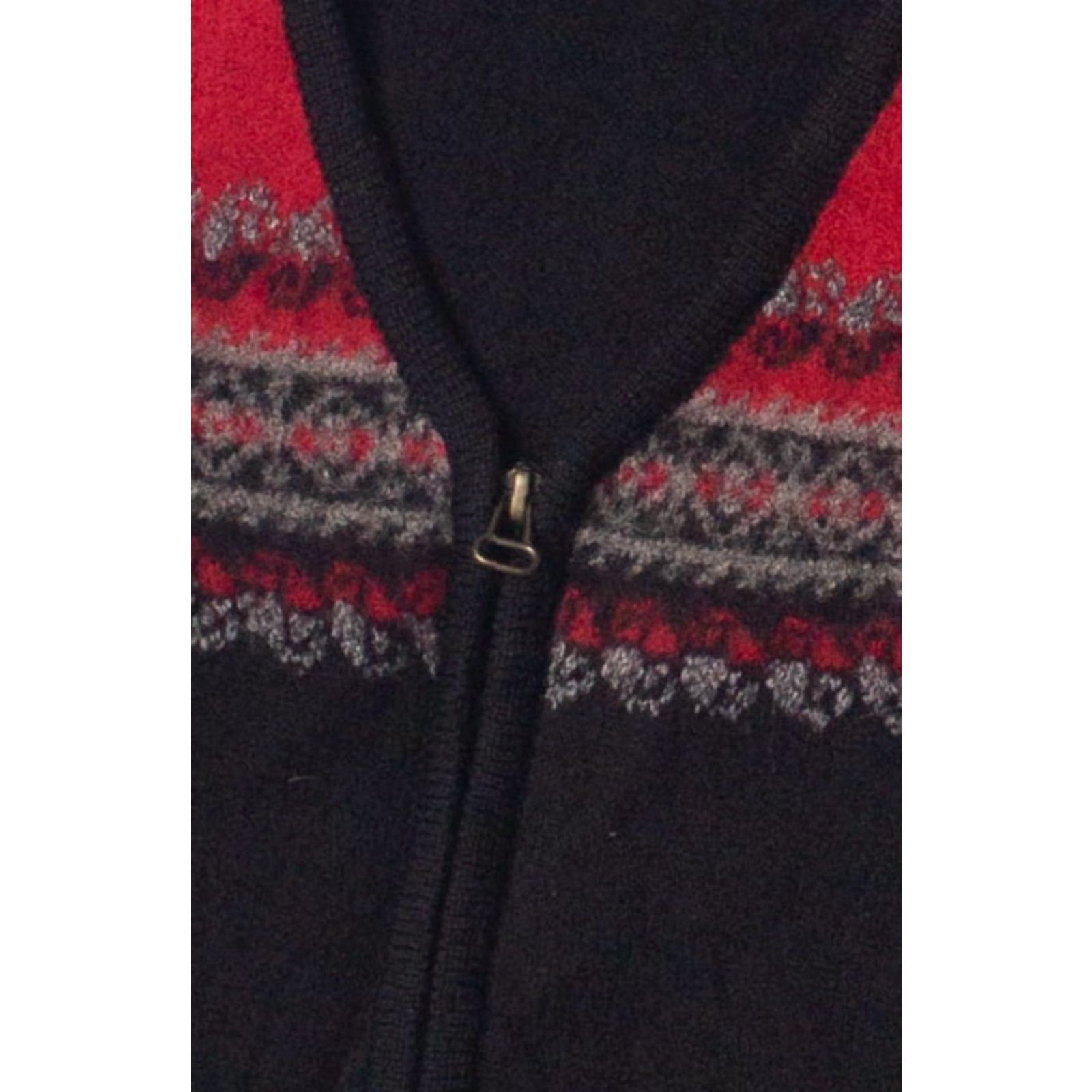 Vintage VINTAGE Black Red Border Print Zip Up Vest Large Shirt Mens Size US L / EU 52-54 / 3 - 2 Thumbnail