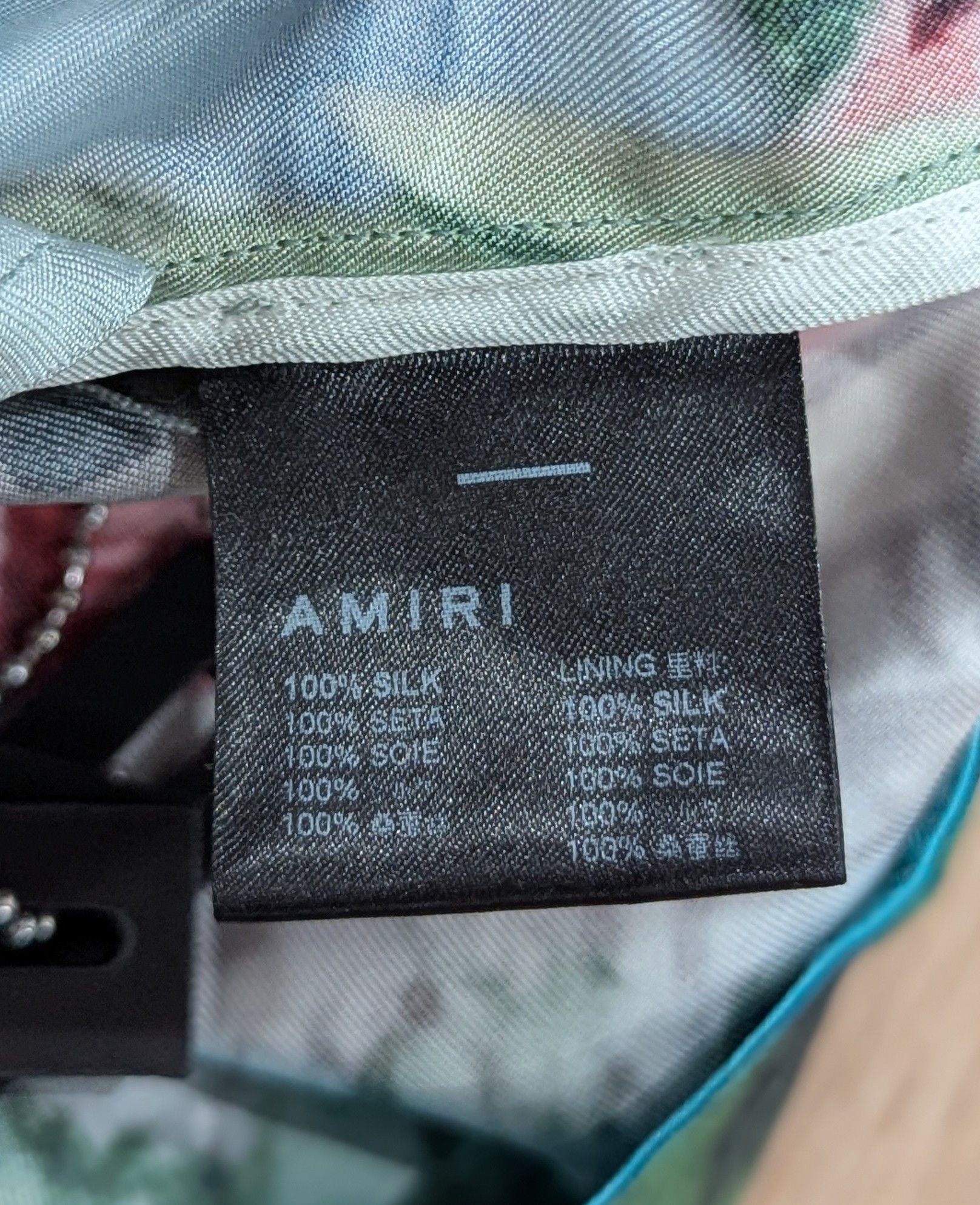 Amiri AMIRI "Eden Rock" Silk Shorts Multi Large Size US 34 / EU 50 - 6 Thumbnail