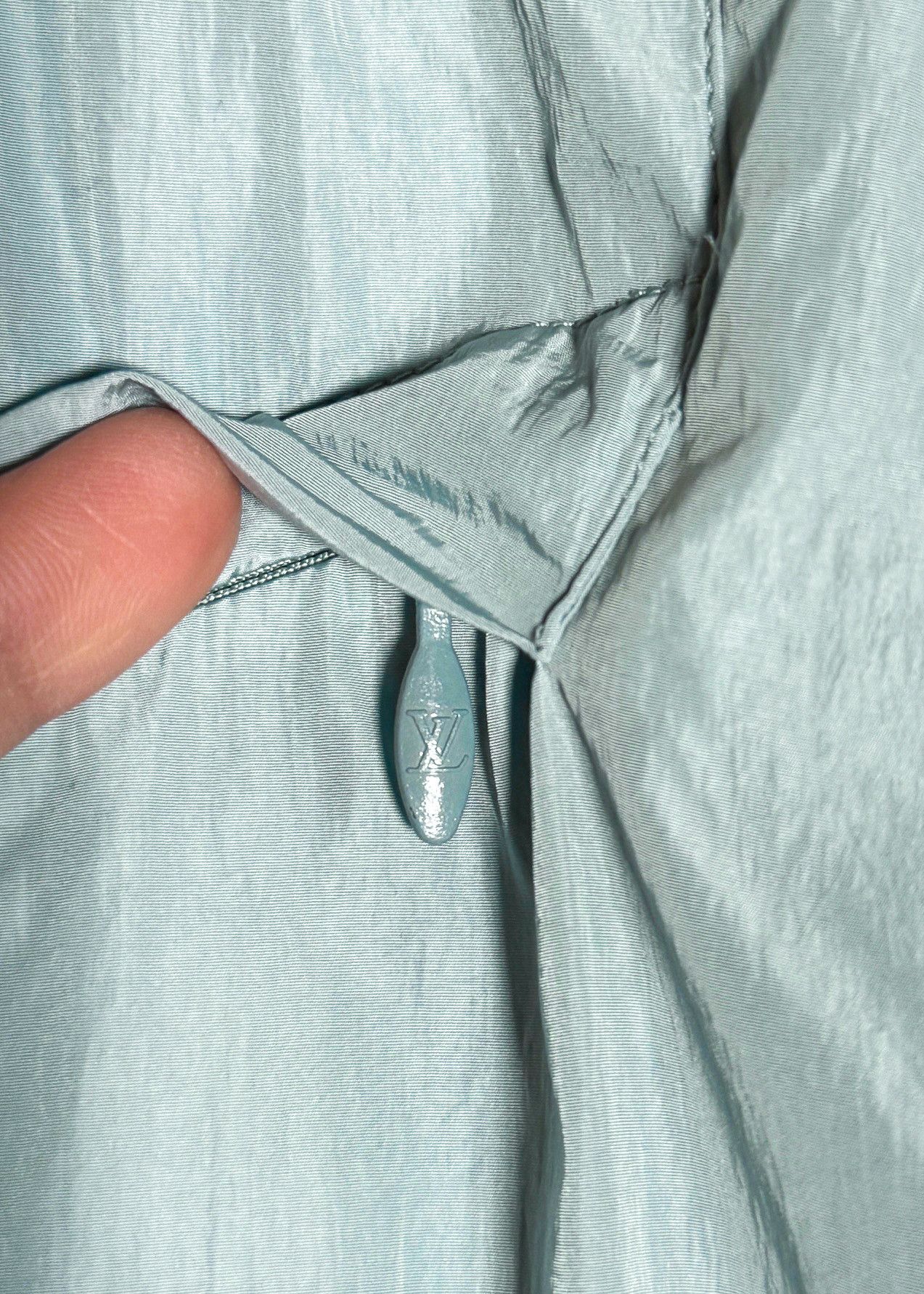 Louis Vuitton Louis Vuitton SS23 Teal Mix Material Wool Blend Track Pants Size US 36 / EU 52 - 4 Thumbnail