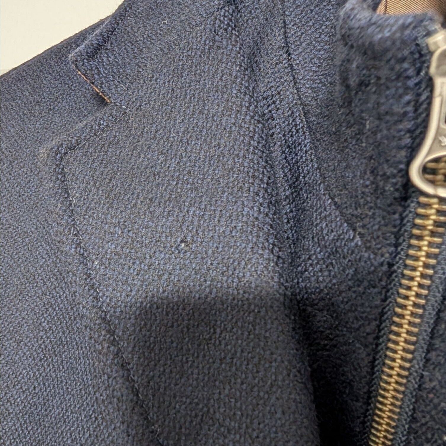 Designer Kroon Wool Cashmere Ritchie Hybrid Jacket Mens Size 44 Blue Size US M / EU 48-50 / 2 - 7 Thumbnail