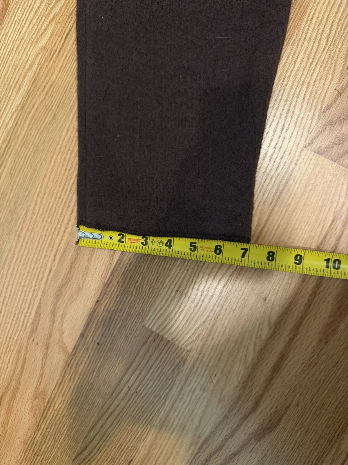 Rick Owens Wool “COLLAPSE JEANS” Size US 31 - 10 Thumbnail