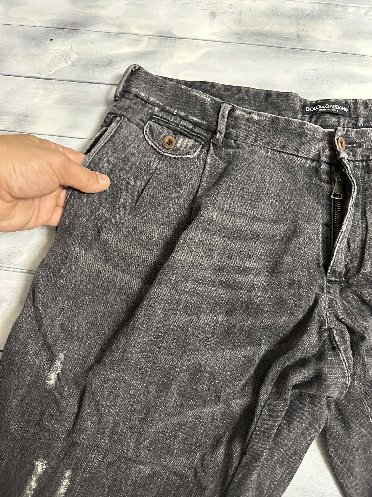 Dolce & Gabbana Rare Luxury Dolce&Gabbana Pants Denim Jeans Size US 34 / EU 50 - 3 Thumbnail