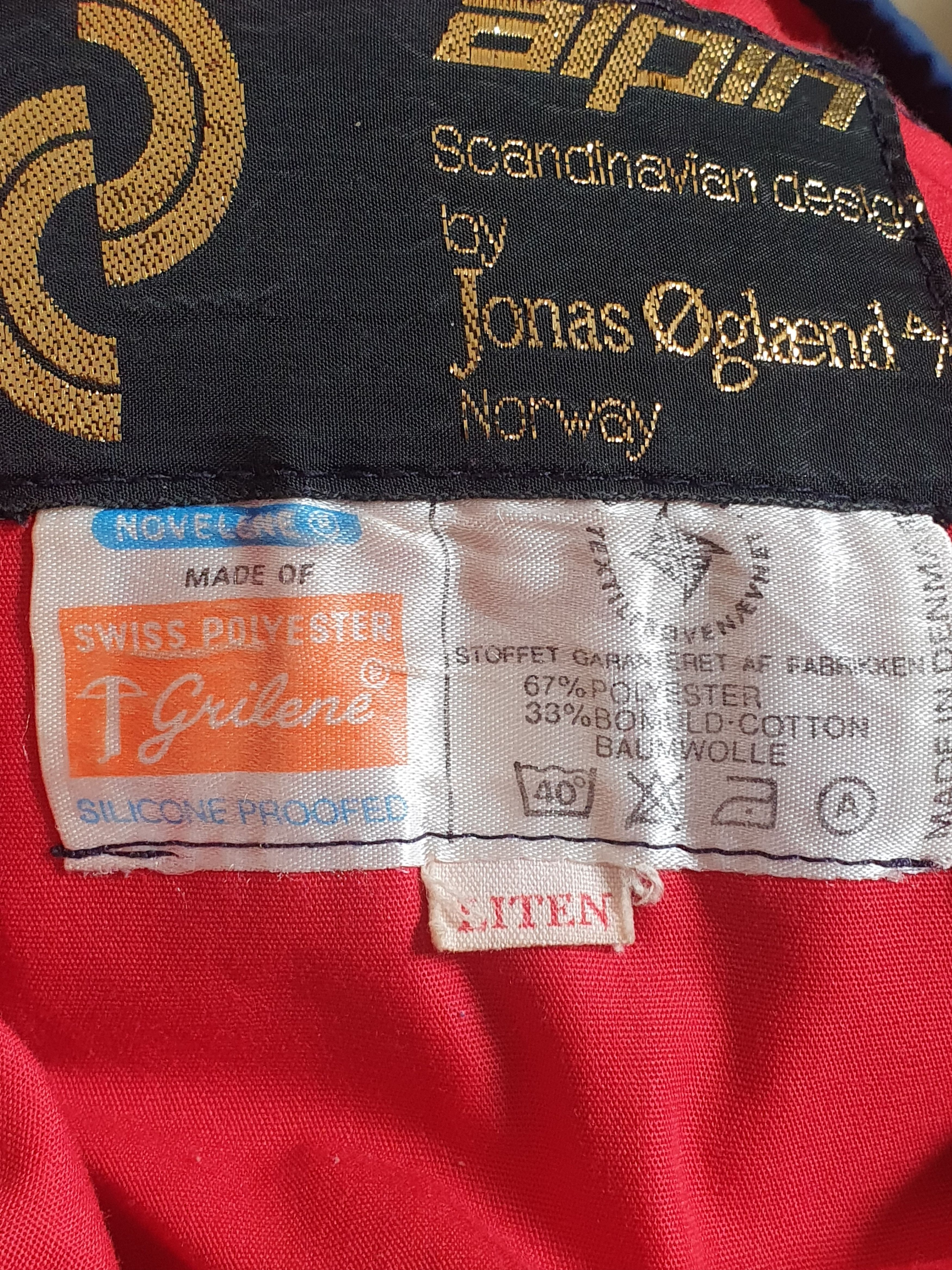 Vintage Alpin by Jonas Oglaend Scandinavian Norway Smock Jacket Size US M / EU 48-50 / 2 - 15 Thumbnail