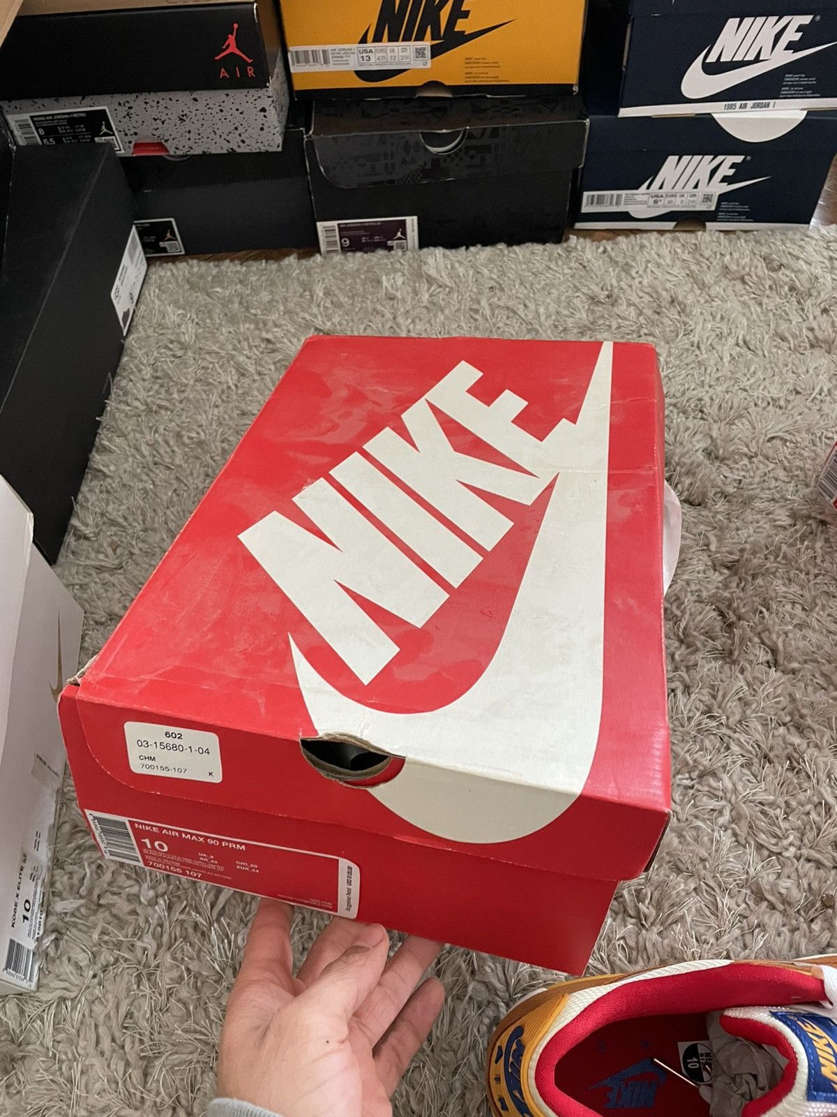 Nike Nike Air Max 90 Premium Curry Size US 10 / EU 43 - 13 Thumbnail