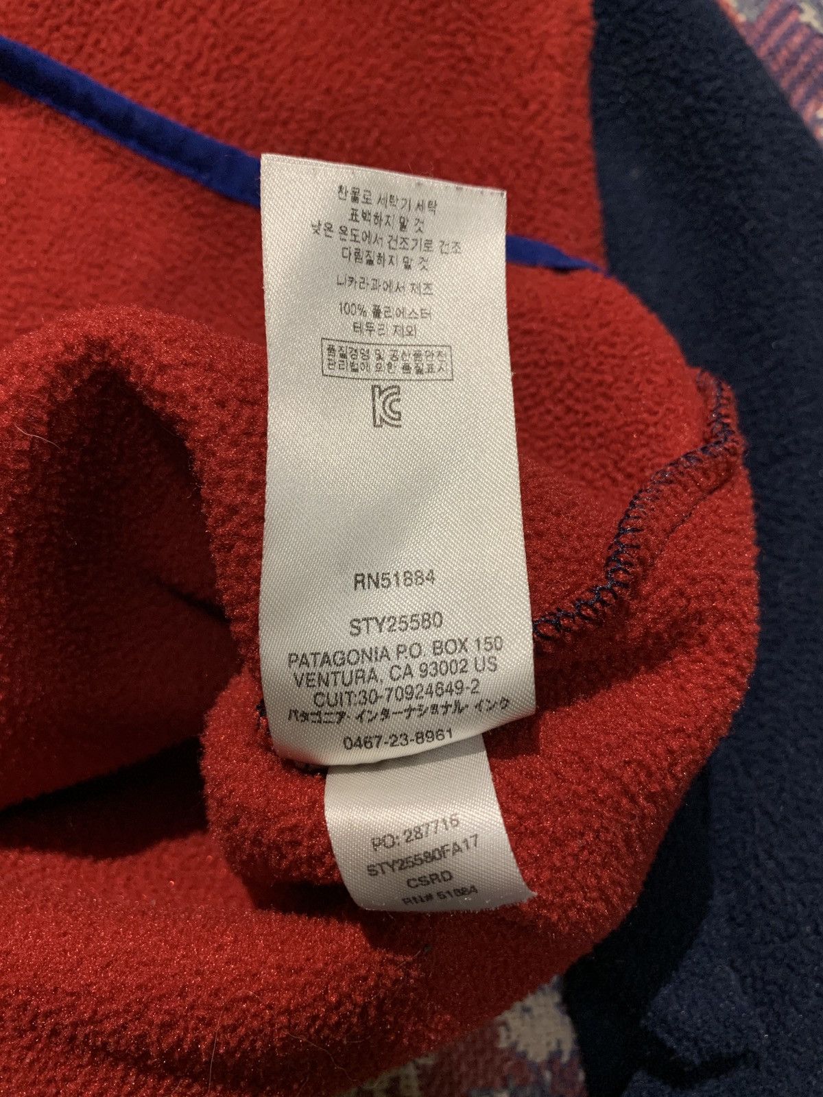 Patagonia FW2017 Patagonia Synchilla 1/4 Button Pullover Fleece Jacket Size US M / EU 48-50 / 2 - 8 Thumbnail