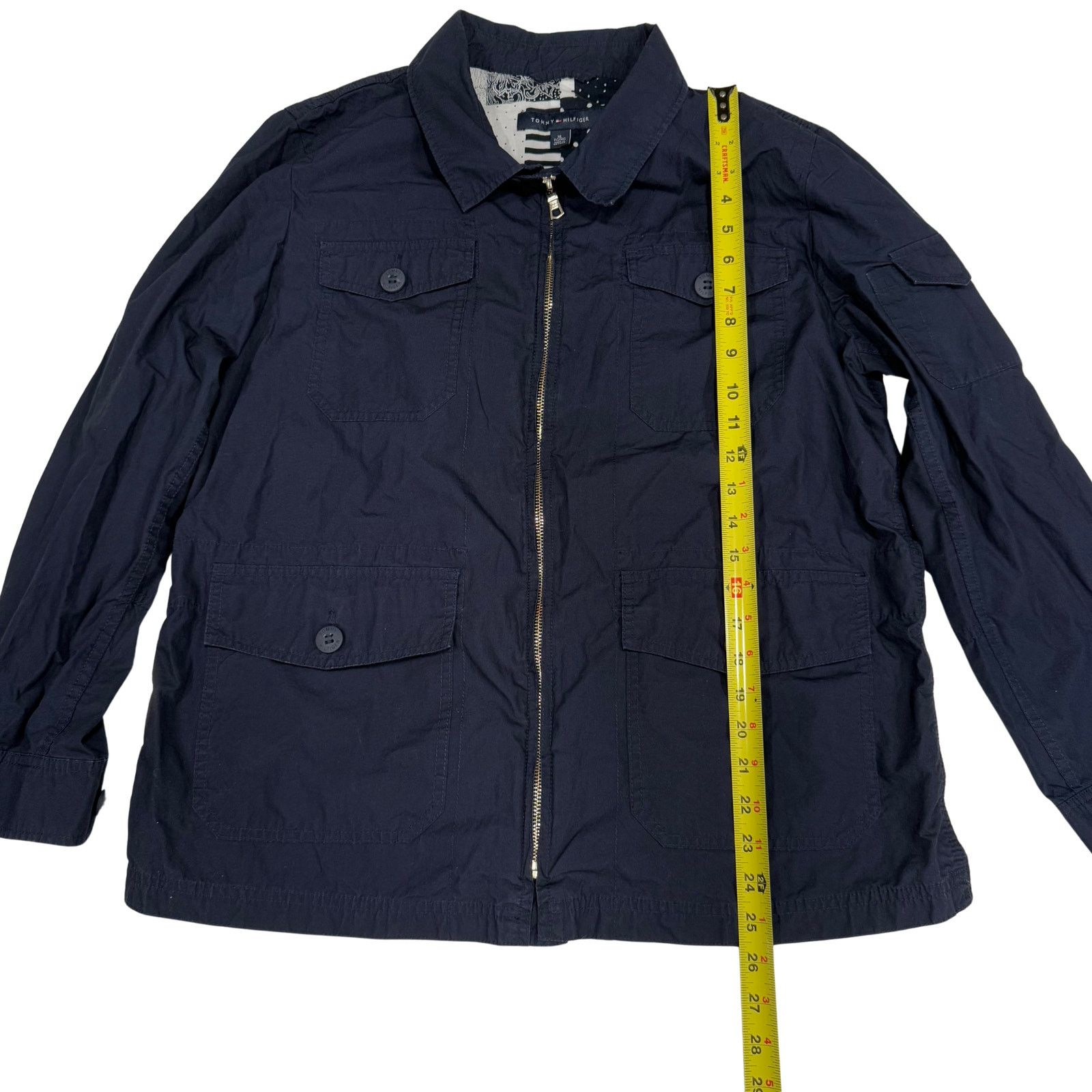 Tommy Hilfiger Tommy Hilfiger Navy Blue Field Jacket | Women's XL Size XL / US 12-14 / IT 48-50 - 5 Thumbnail