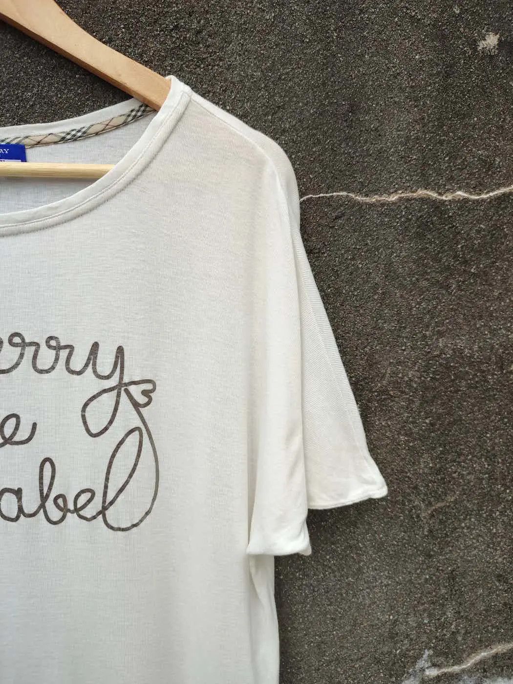 Burberry × Designer 🔥STEAL🔥Burberry London Blue Label Oversize Tee Size S / US 4 / IT 40 - 5 Thumbnail