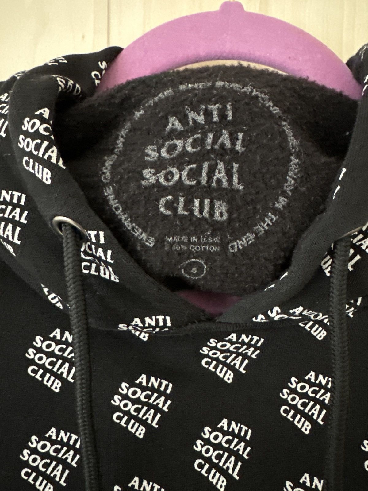 Anti Social Social Club Anti Social Social Club Hoodie Size US S / EU 44-46 / 1 - 2 Thumbnail