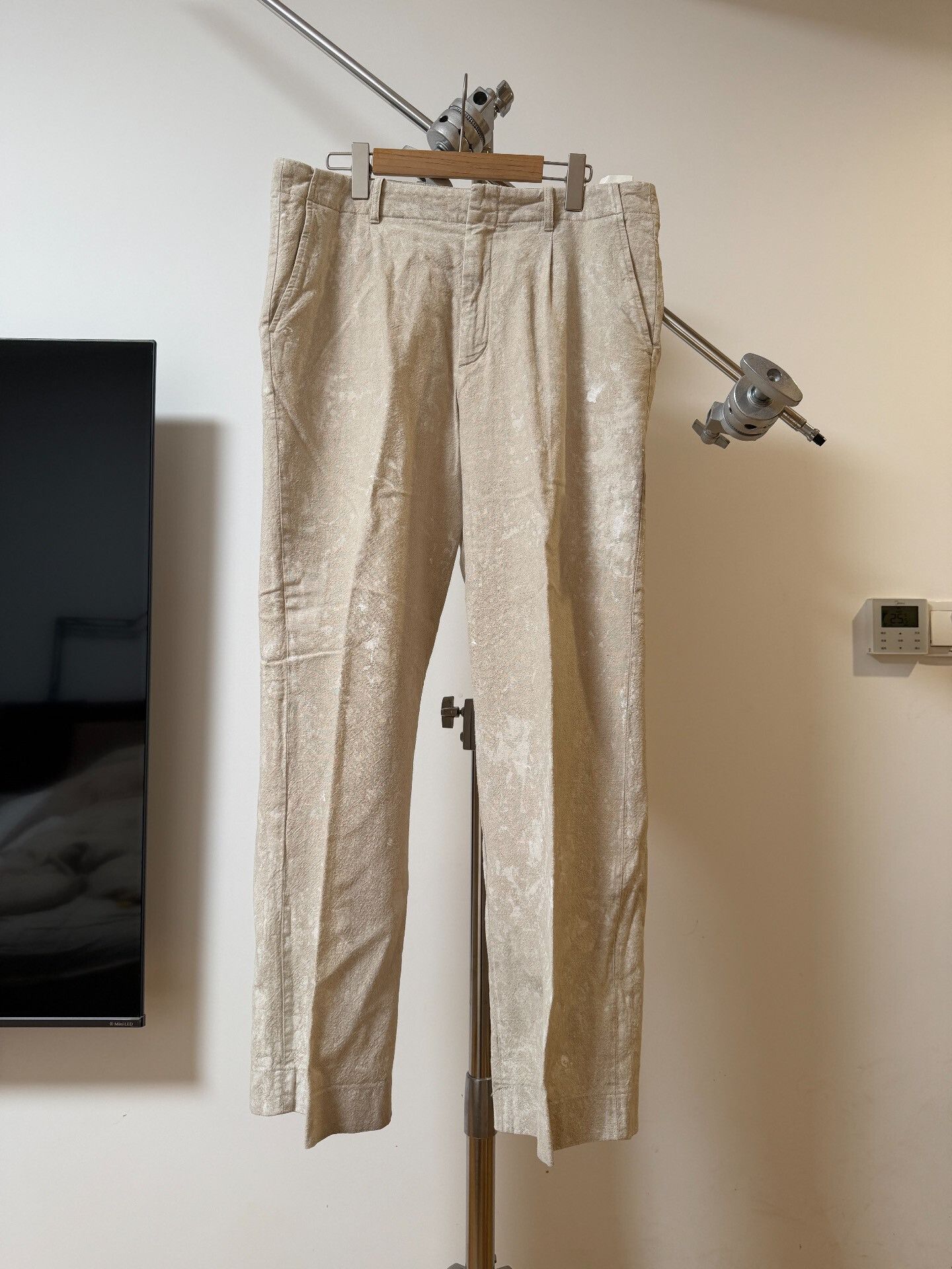 Our Legacy Borrowed Chino White Splatter