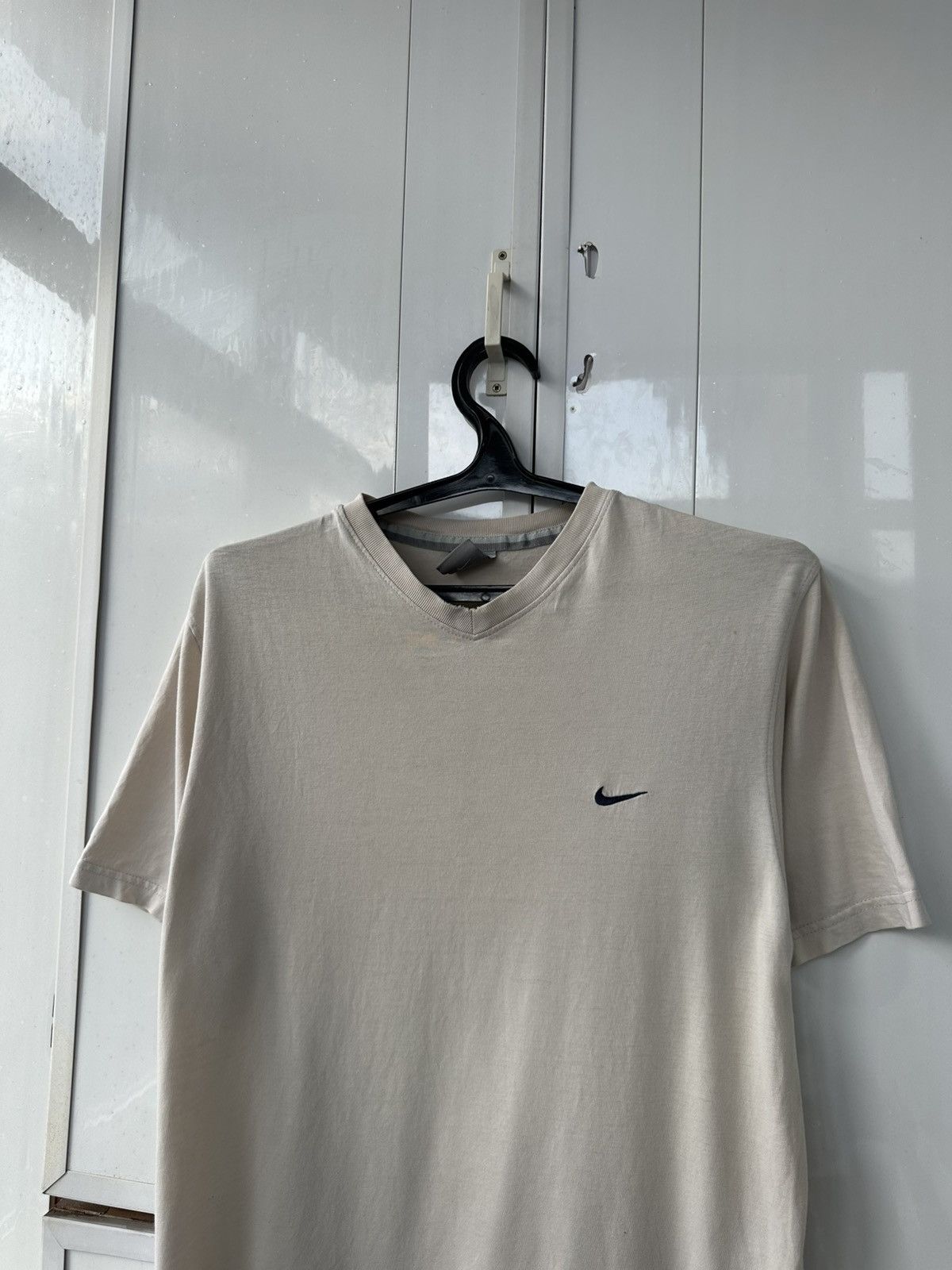 Nike Vintage Beige Nike T-shirt Logo Size US M / EU 48-50 / 2 - 5 Thumbnail