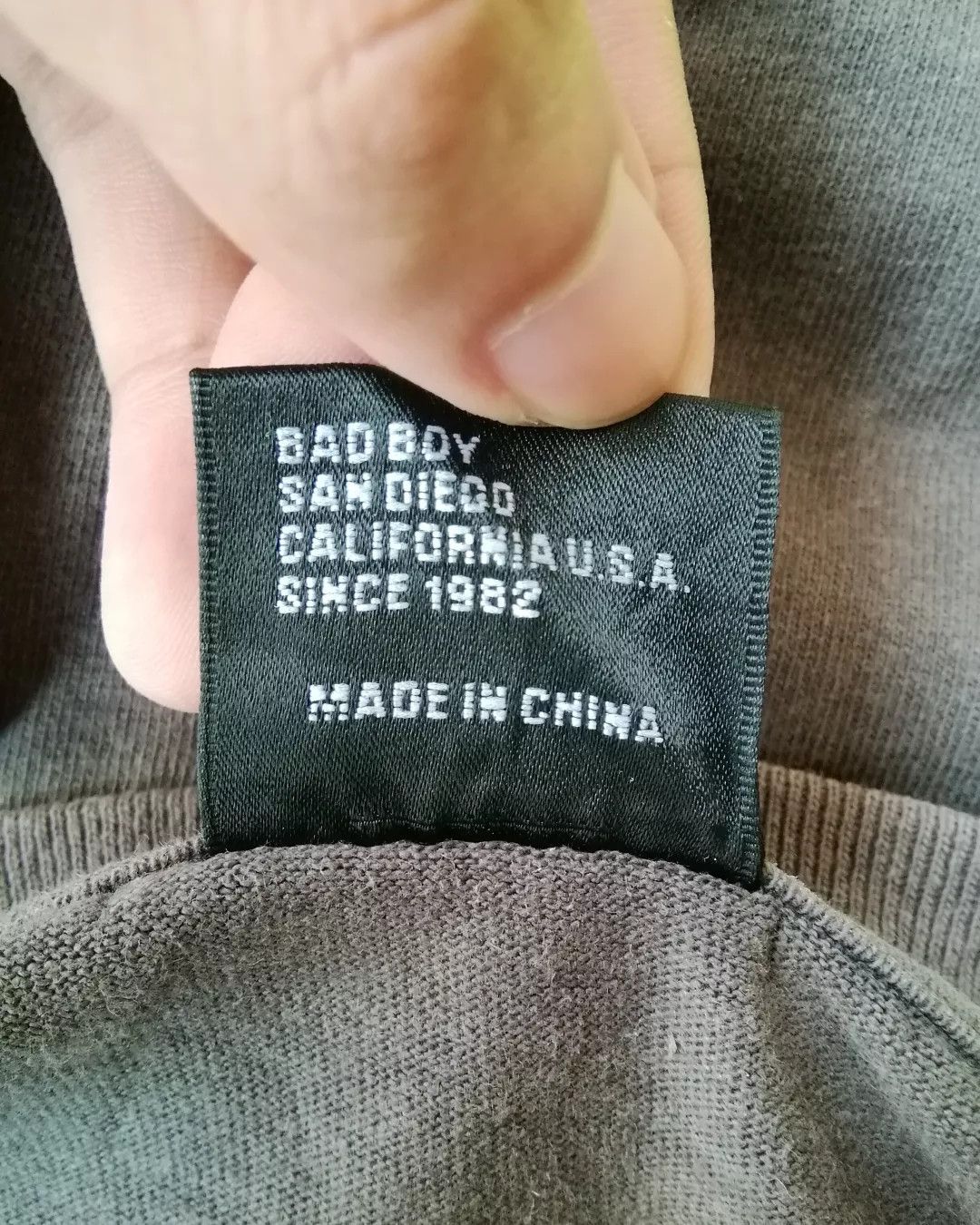 Vintage Vintage Bad Boy USA Brown Longsleeve Size US M / EU 48-50 / 2 - 5 Thumbnail