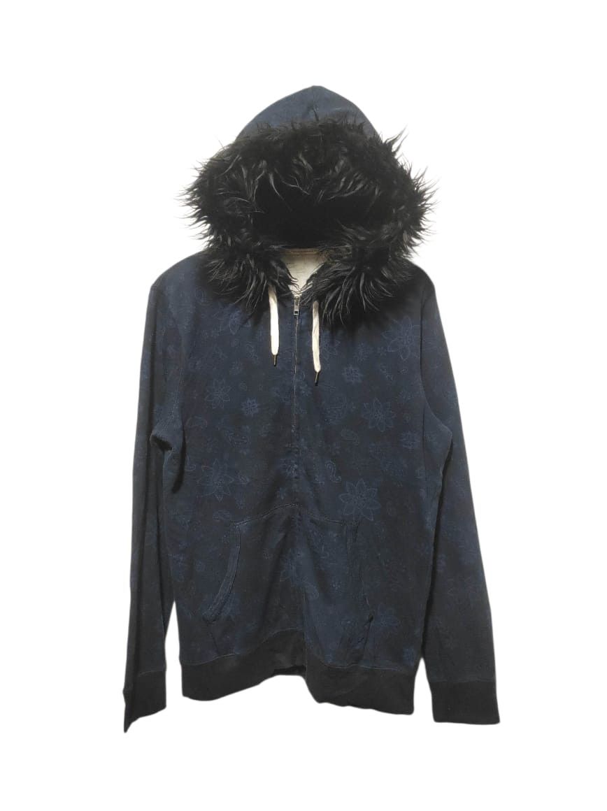 Hysteric Glamour Back Number fullprint Zip Fur Hoodie IfSixWasNine LGB style Size US L / EU 52-54 / 3 - 1 Thumbnail