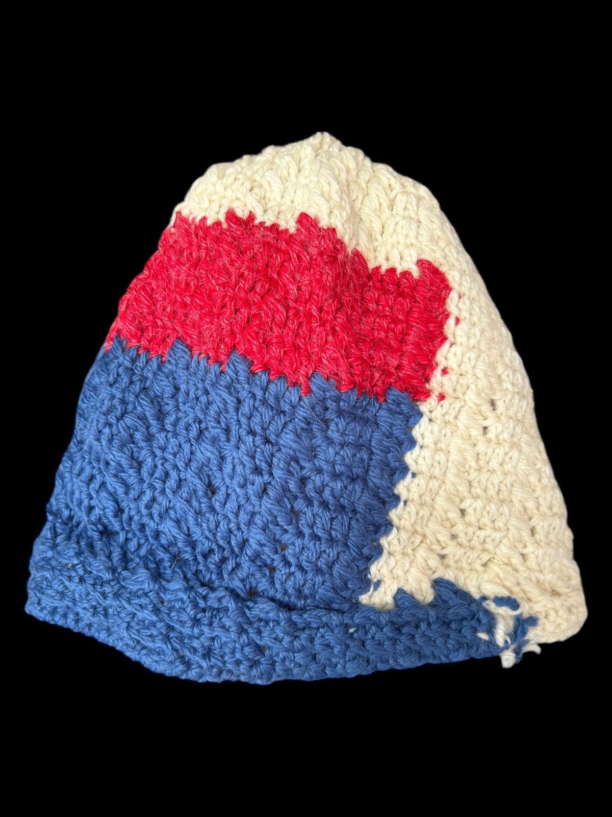 Kapital Crochet Knitted Handmade big Beanie Hats Size ONE SIZE - 1 Thumbnail