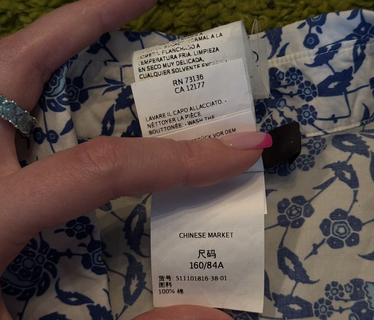 Designer × Max Mara × Weekend Max Mara Max Mara Weekend ocean yachting pattern poplin blouse Size S / US 4 / IT 40 - 9 Thumbnail