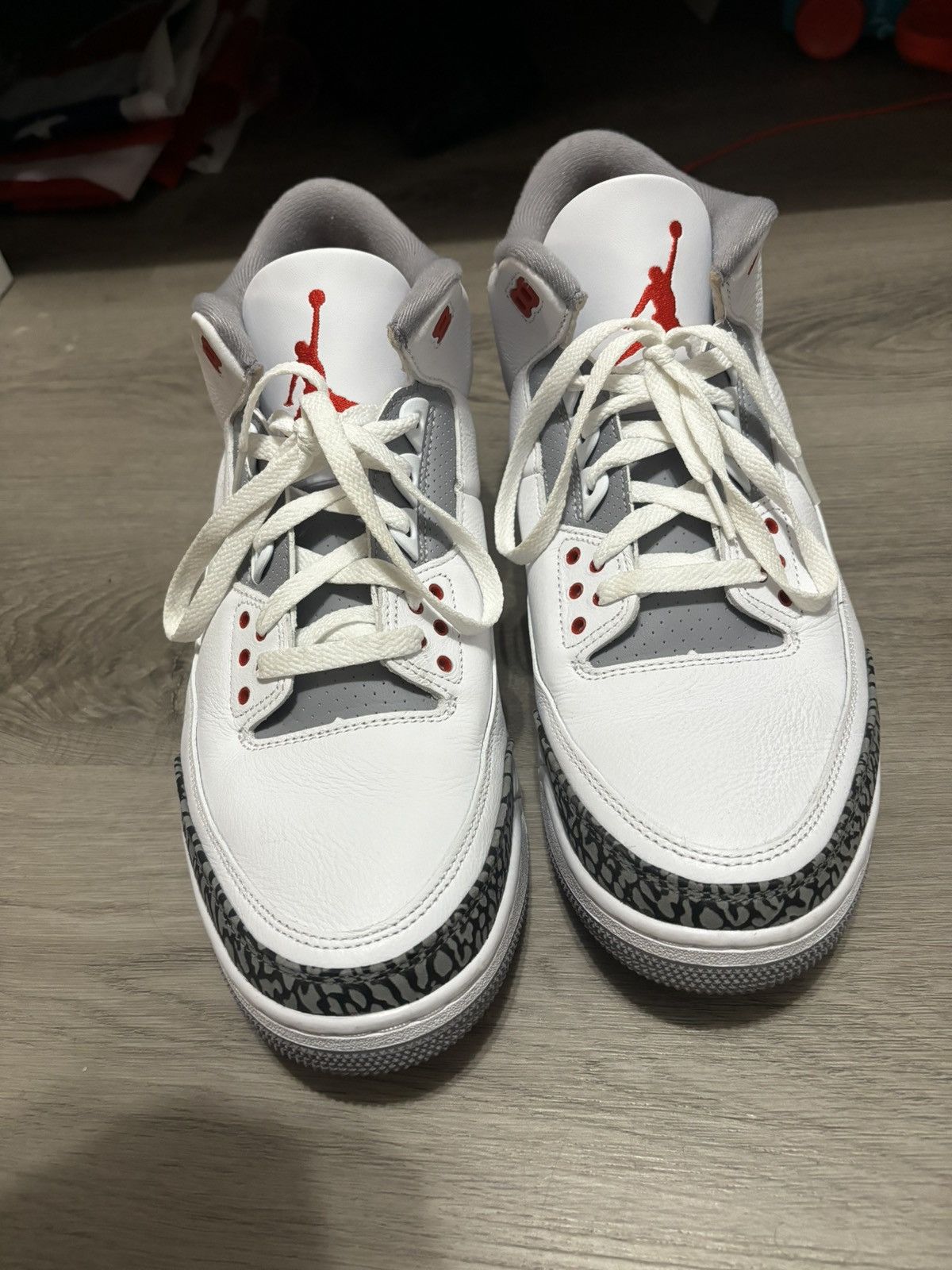 Jordan Brand Air Jordan 3 Retro 'Fire Red' Size US 13 / EU 46 - 7 Thumbnail