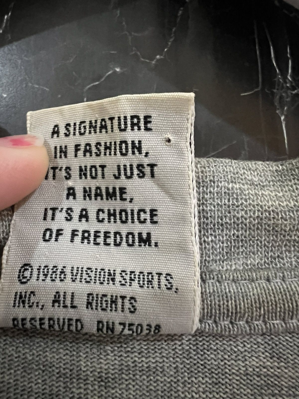 Vision Streetwear VINTAGE VISION STREETWEAR FADED TSHIRT Size US M / EU 48-50 / 2 - 8 Thumbnail