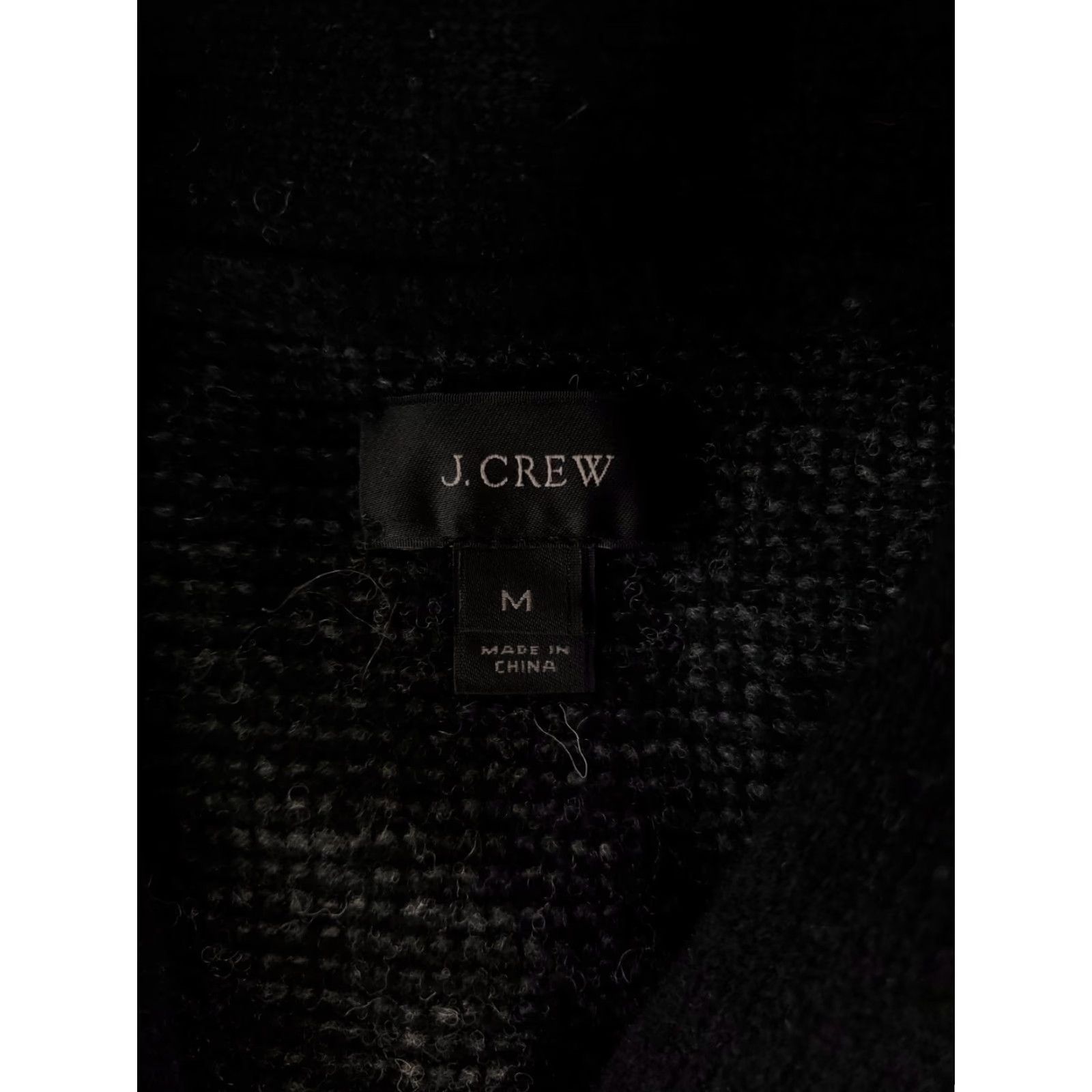 J.Crew J.CREW Sweater M Mens 100% Wool Waffle Knit Shawl Collar Gray Pullover Shirt Size US M / EU 48-50 / 2 - 2 Thumbnail