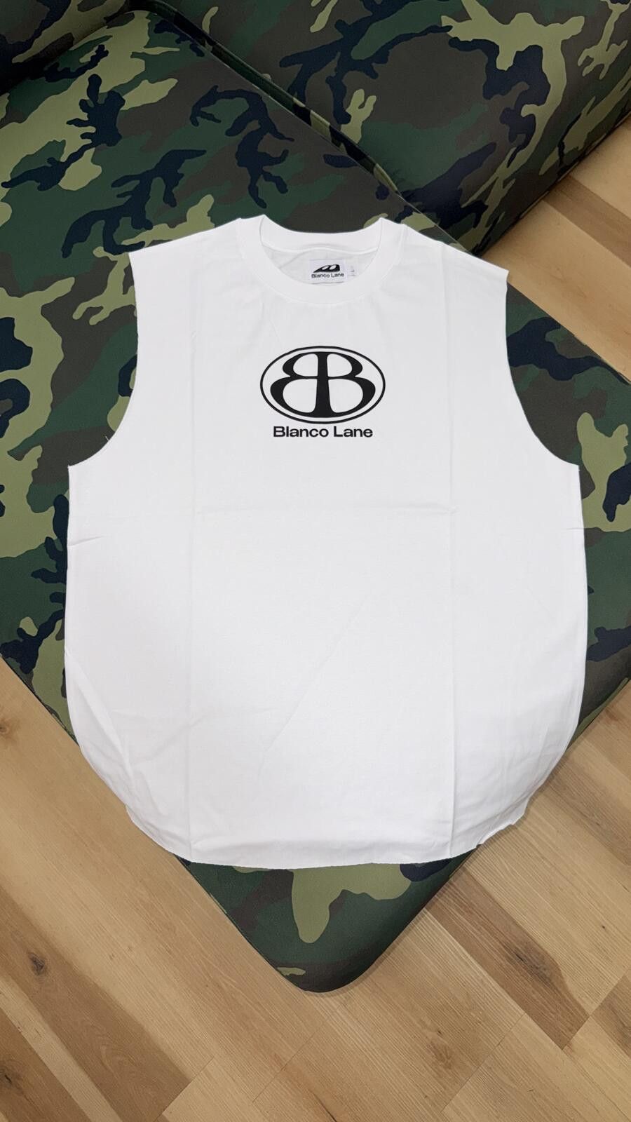 Other Blanco Lane Double B Tank (White) Size US L / EU 52-54 / 3 - 1 Thumbnail