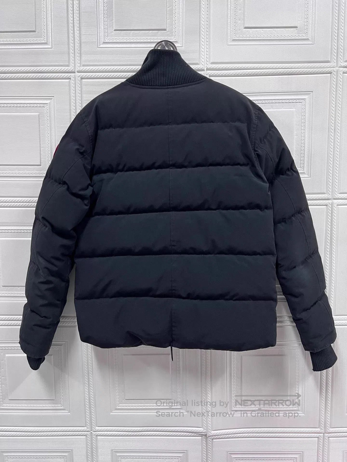 Canada Goose Black Puffer Bomber Jacket Size M. Size US M / EU 48-50 / 2 - 2 Thumbnail
