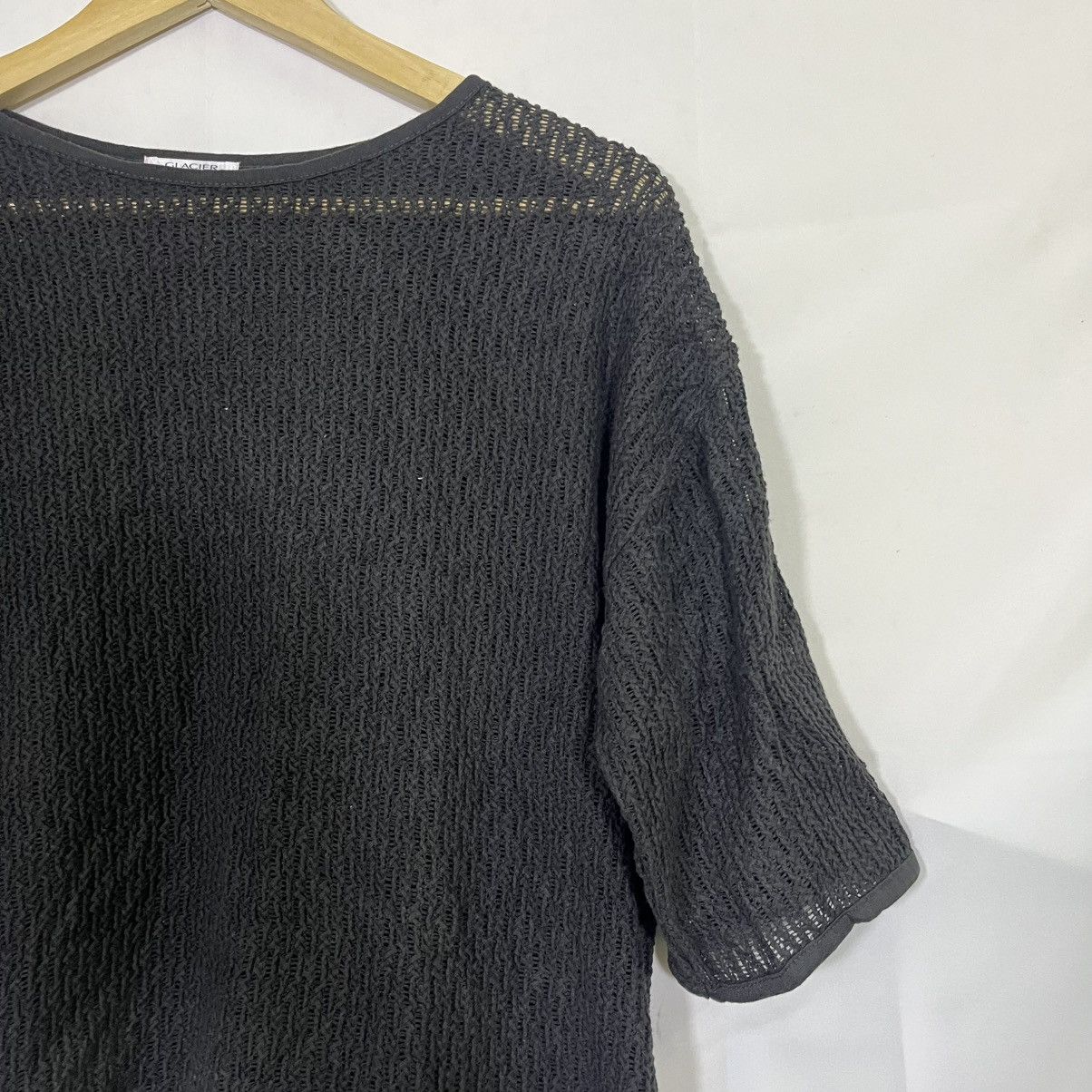 If Six Was Nine GLACIER GOTHIC PUNK KNITWEAR CROP TOP Size US M / EU 48-50 / 2 - 3 Thumbnail