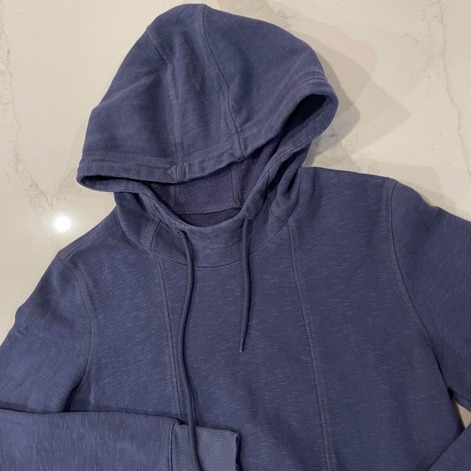 Adidas Adidas High Neck Hoodie Sweatshirt Womens Medium ZipPockets Size M / US 6-8 / IT 42-44 - 3 Thumbnail