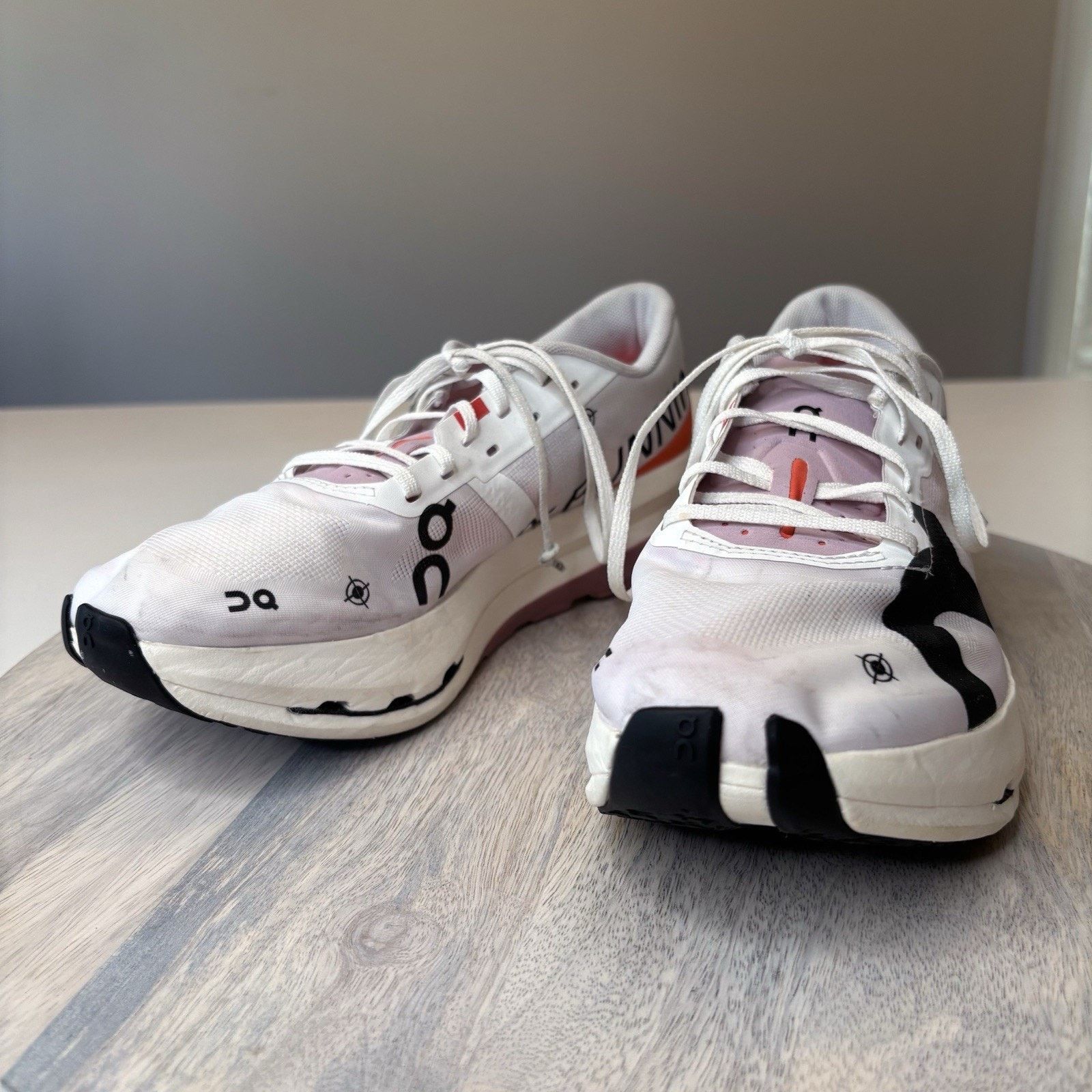 On On Cloud Women's Echo 3 White Running Sneakers US Size 7 Size US 7 / IT 37 - 3 Thumbnail