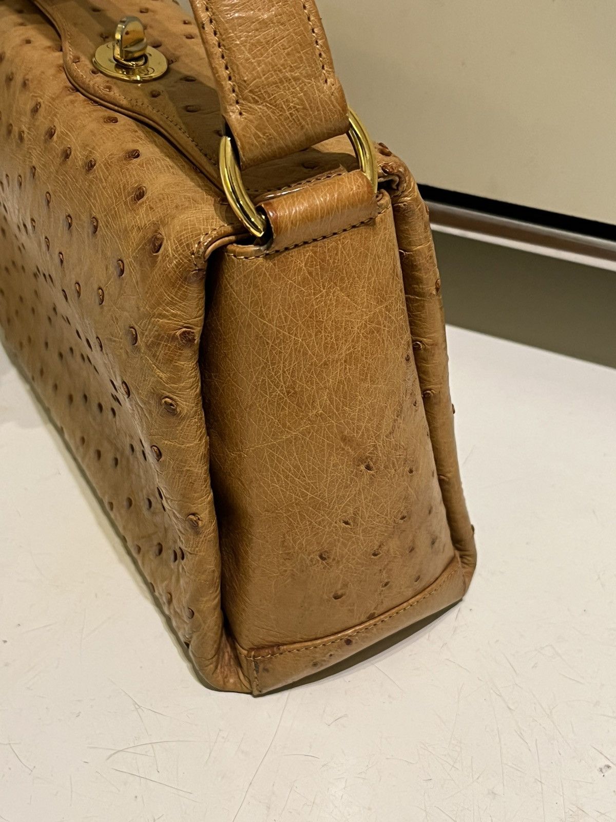 Gucci Gucci ostrich handbag Size ONE SIZE - 5 Thumbnail