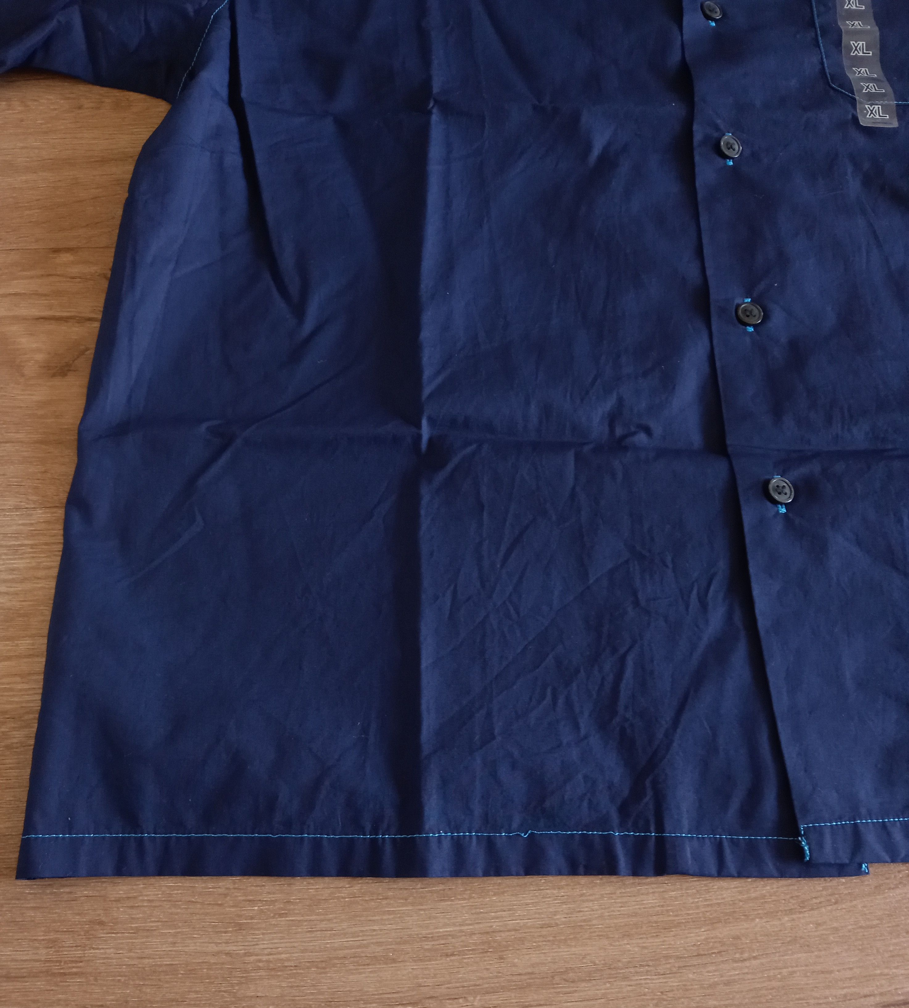 Marni × Uniqlo UNIQLO x MARNI Oversized Shirt Navy Blue sz Asian XL (US L) Size US L / EU 52-54 / 3 - 6 Thumbnail