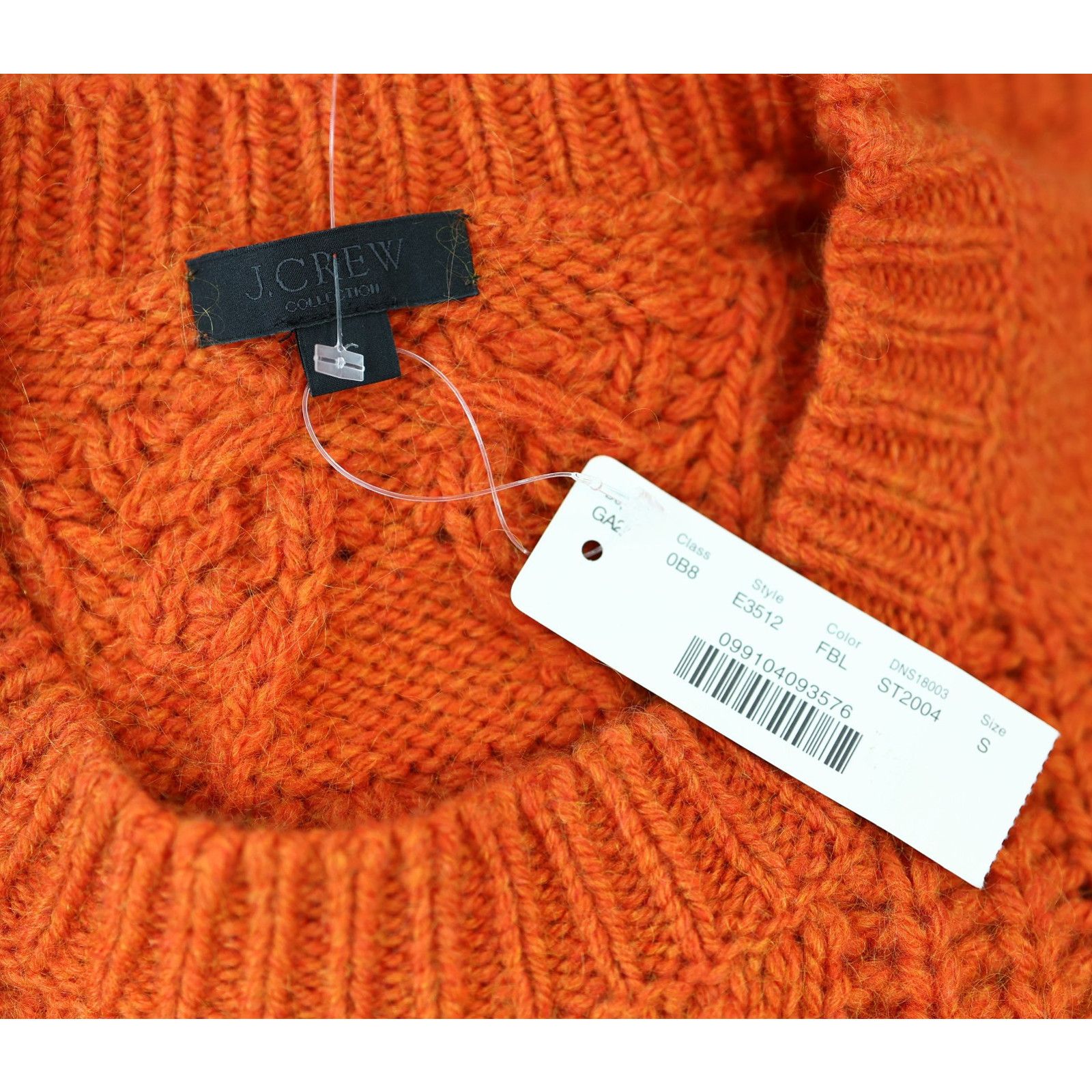 J.Crew NWT J. CREW Cashmere Mohair Chunky Cable Knit Sweater Size S Size S / US 4 / IT 40 - 5 Thumbnail