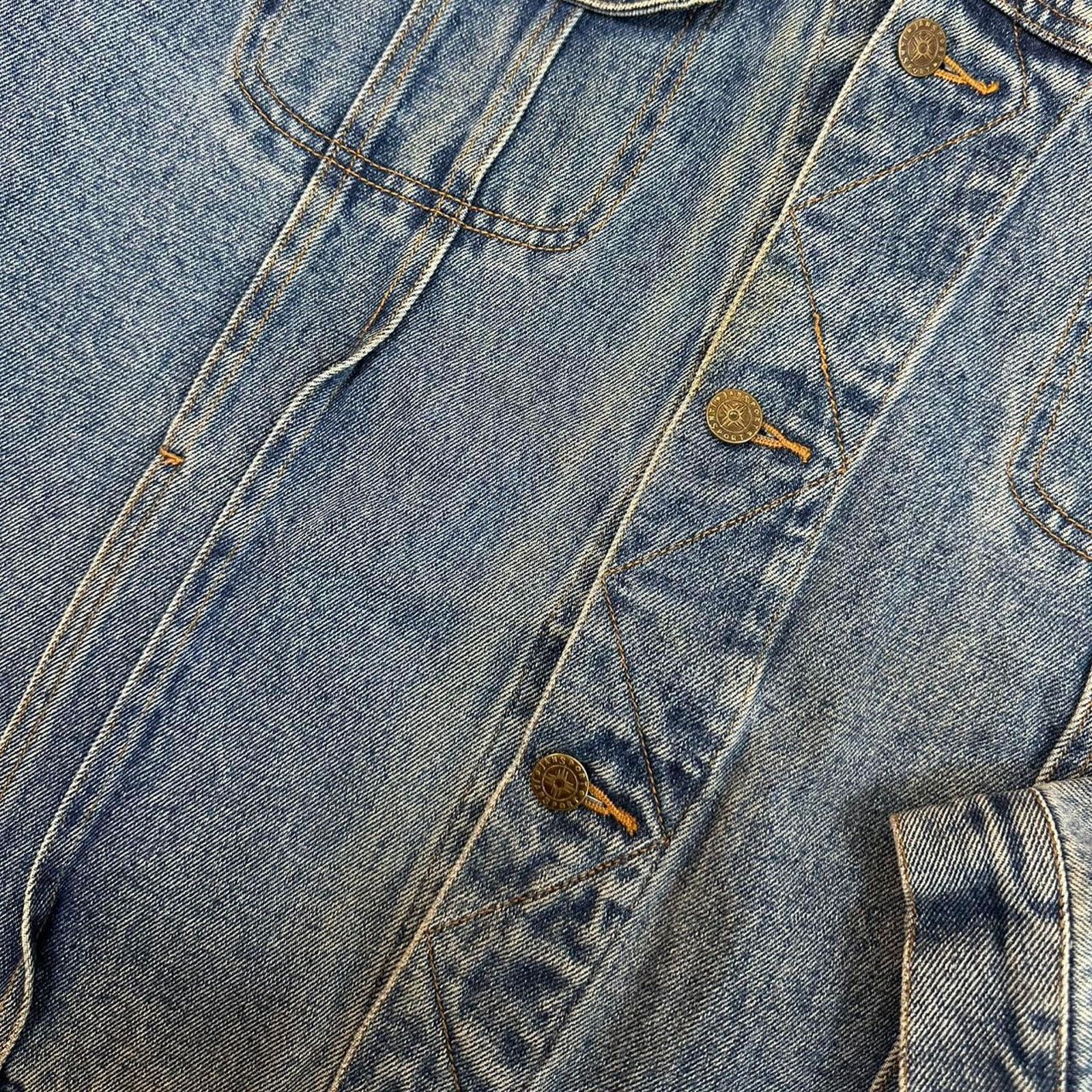 Jansport × Vintage Vintage Jansport Denim Trucker Jacket Size US L / EU 52-54 / 3 - 5 Thumbnail