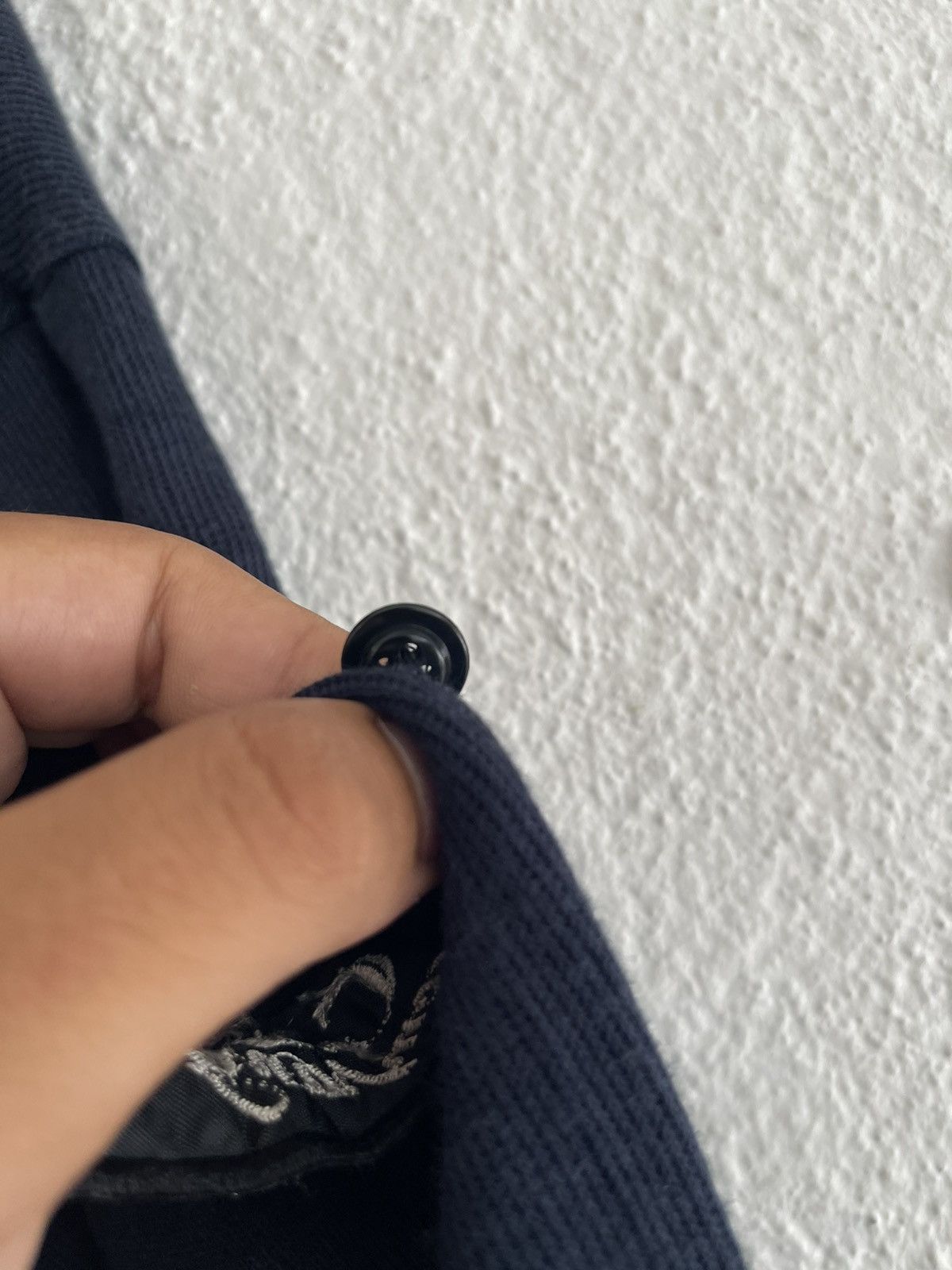 C.P. Company Vintage C.P. Company Half Zipper Logo Badge Navy Made Japan Size US M / EU 48-50 / 2 - 9 Thumbnail