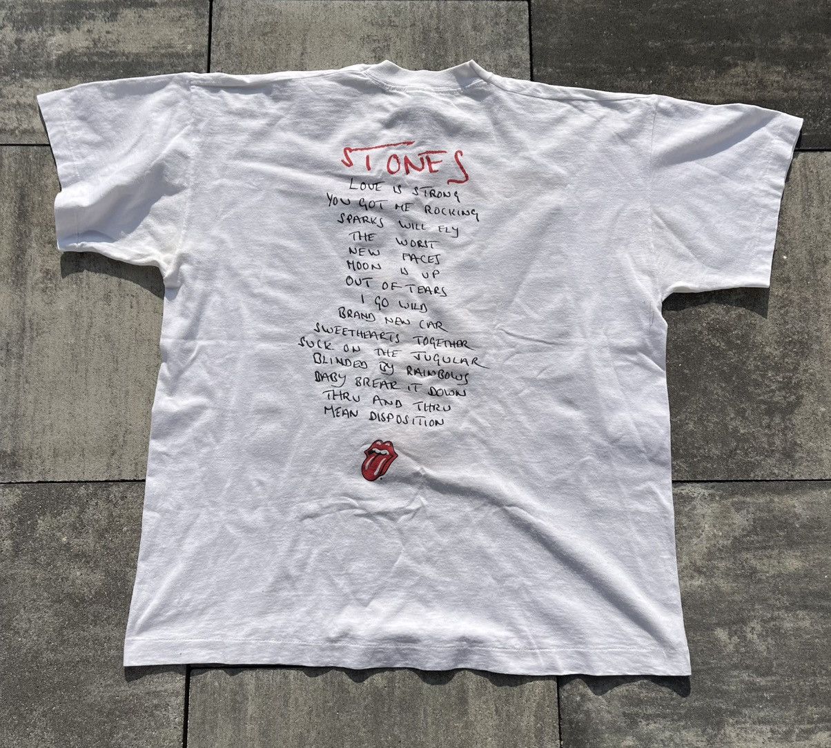 The Rolling Stones × Vintage 1995 The Rolling Stones Voodoo Lounge Vintage tee Size US XL / EU 56 / 4 - 2 Thumbnail