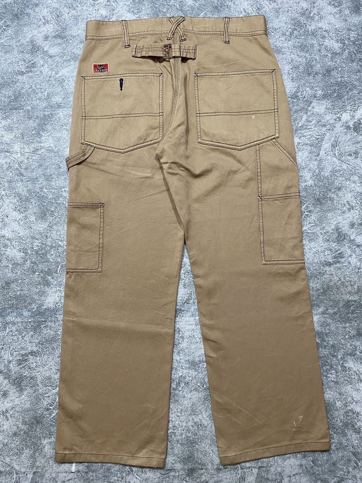 Japanese Brand × Toyo Enterprises Vintage Cats Paw Carpenter Pants Size US 28 / EU 44 - 2 Thumbnail
