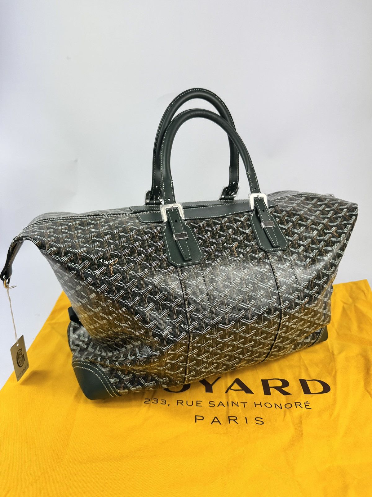 Goyard BOWLING 45 BAG *LIMITED EDITION 2025* DARK GREEN Size ONE SIZE - 7 Thumbnail