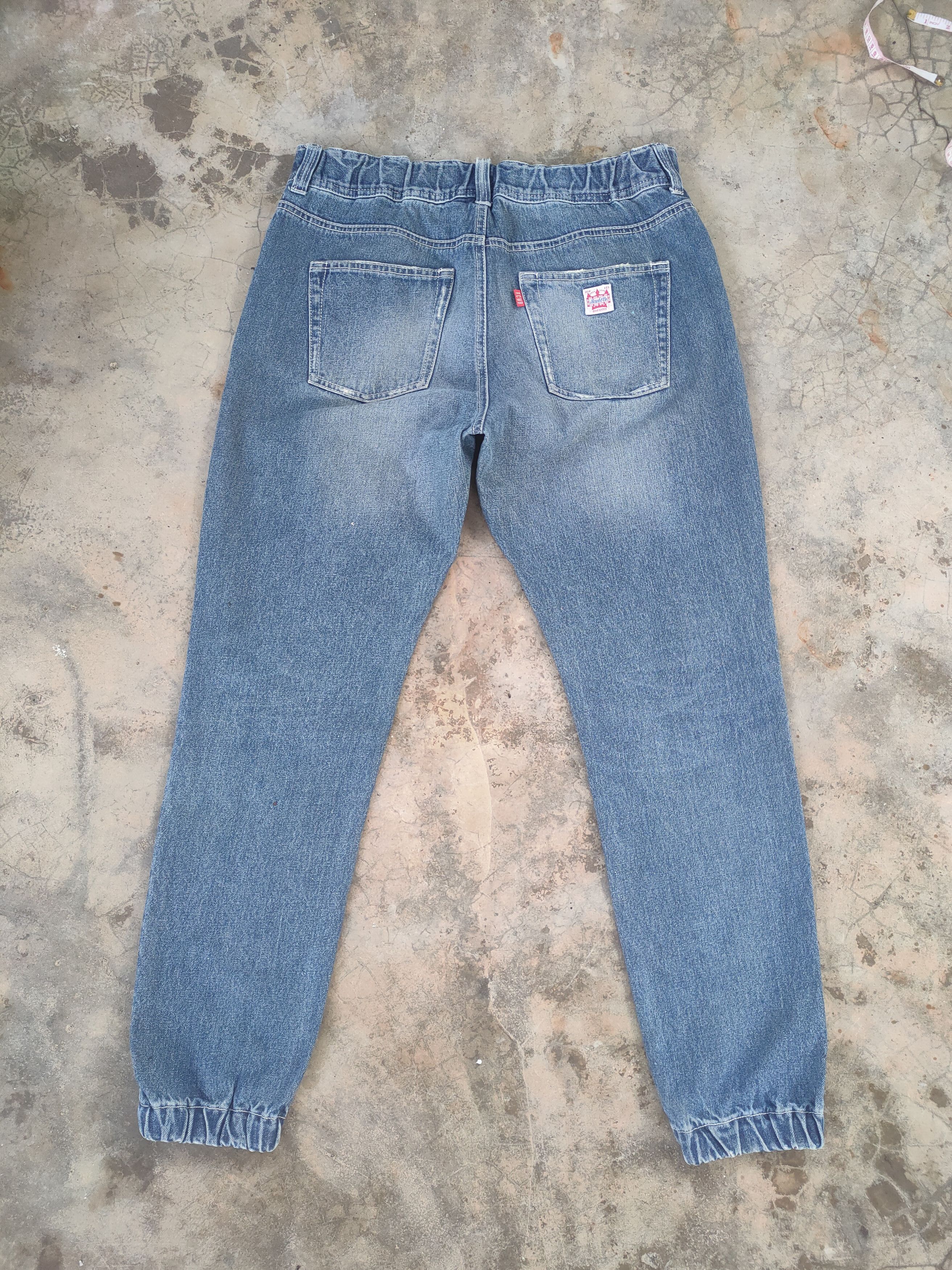 Japanese Brand W34 VINTAGE JAPANESE FADED DISTRESSED RIPPED JEANS PANTS Size US 34 / EU 50 - 9 Thumbnail