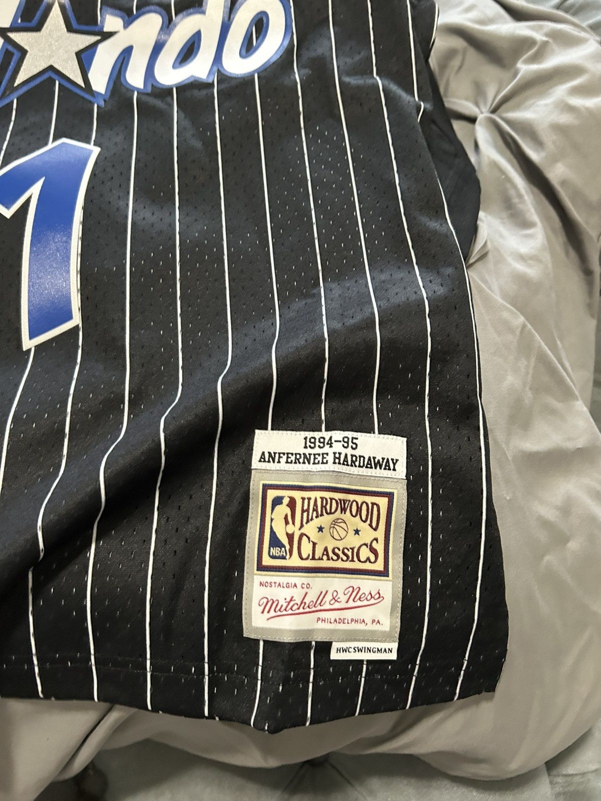 Mitchell & Ness Penny Hardaway hardwood classic magic jersey Size US L / EU 52-54 / 3 - 1 Thumbnail