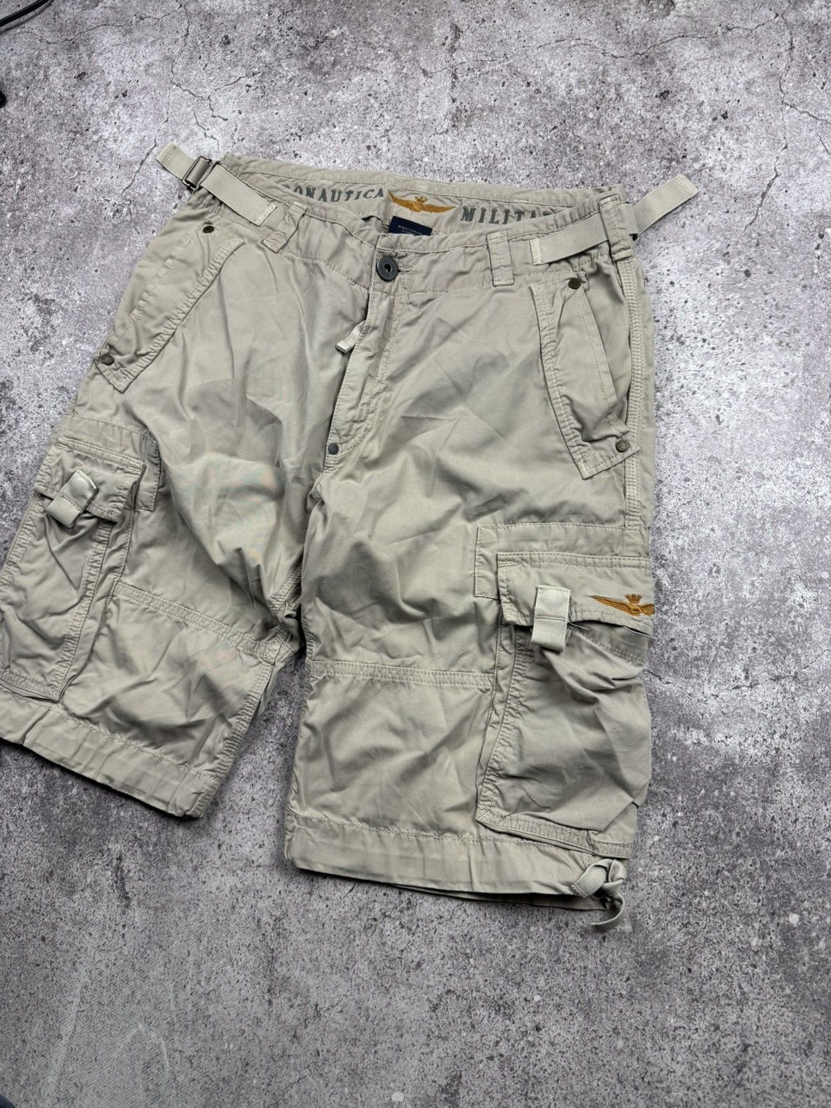 Aeronautica Militare AERONAUTICA MILITARE MILITARY VINTAGE USA CARGO Y2K SHORTS Size US 30 / EU 46 - 5 Thumbnail