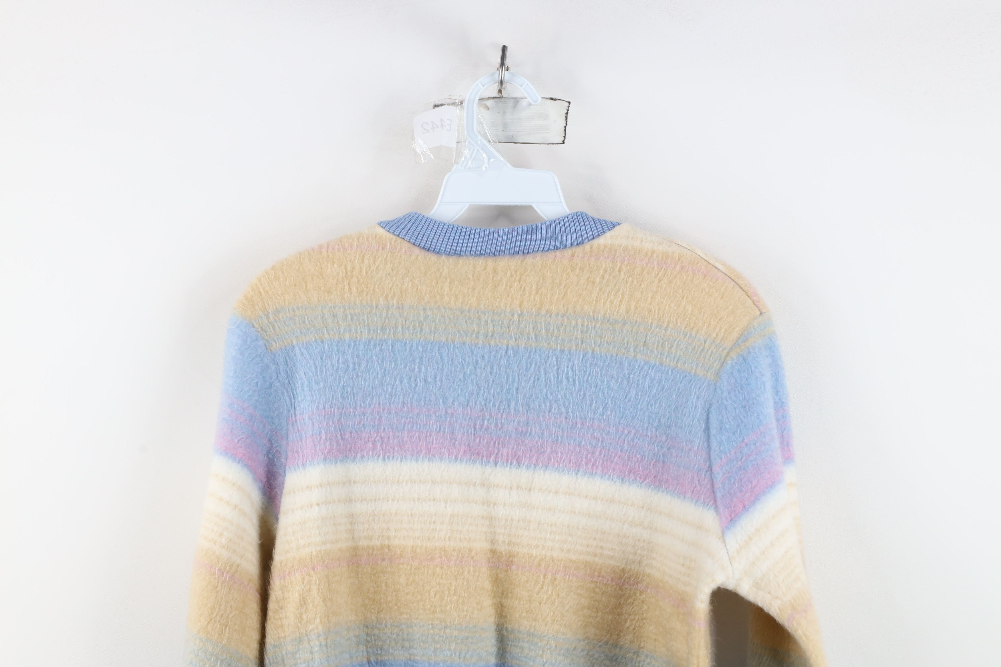 Vintage Vintage 70s Mid Century Modern MCM Shag Pastel Sweater USA Size M / US 6-8 / IT 42-44 - 11 Thumbnail